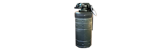 The official Smoke Grenade projectile image from Free Fire.