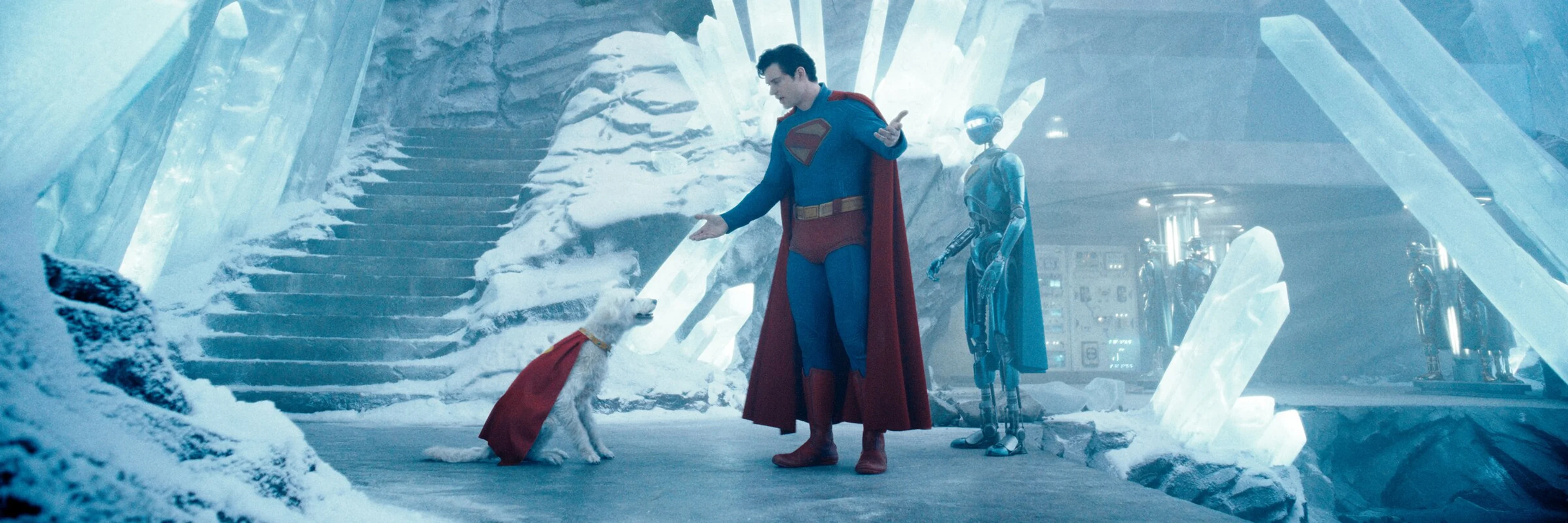 David Corenswet as Superman in an official DC still.