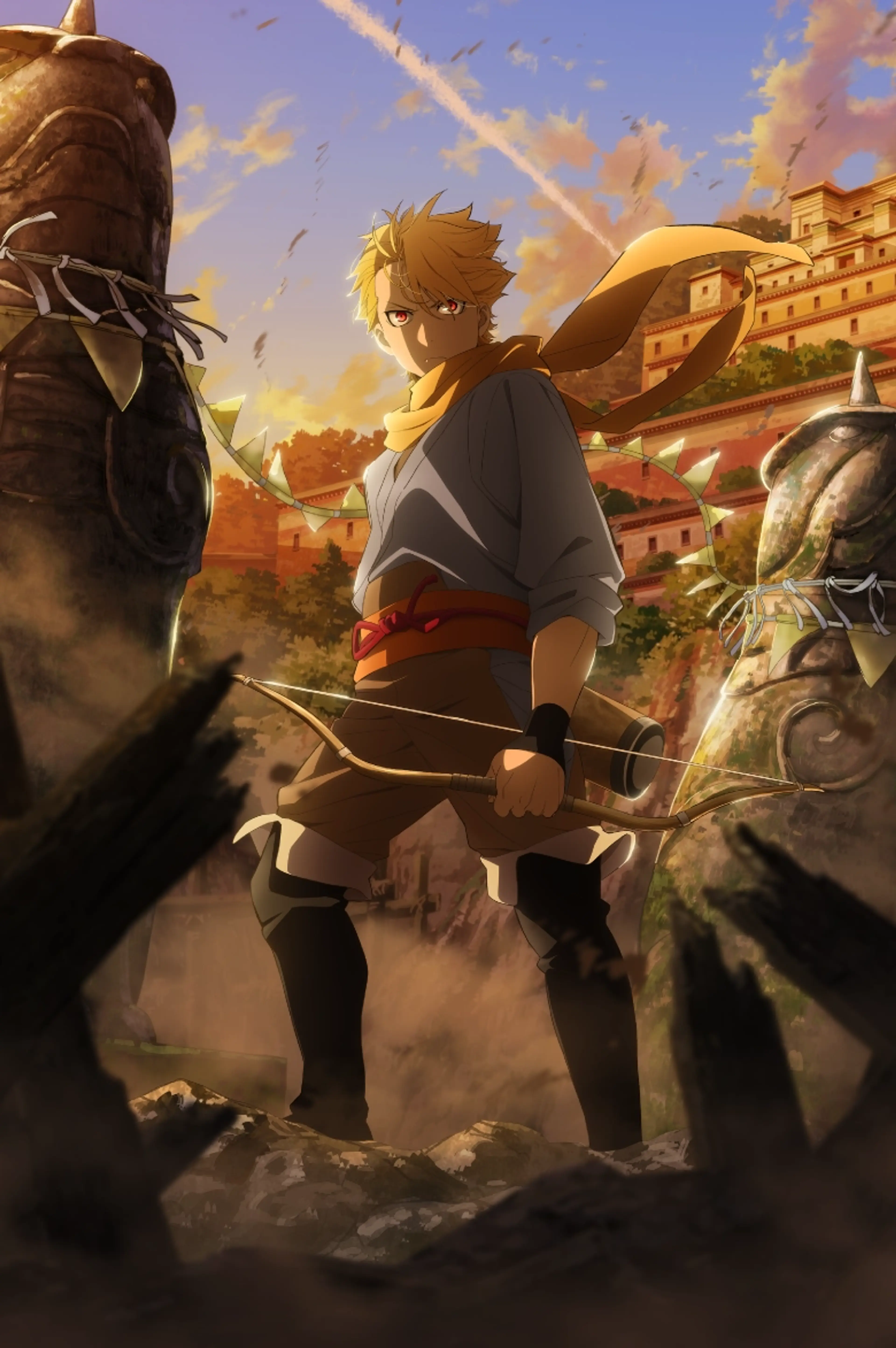 Official Daemons of the Shadow Realm visual showing Yuru with Daemons in the background.