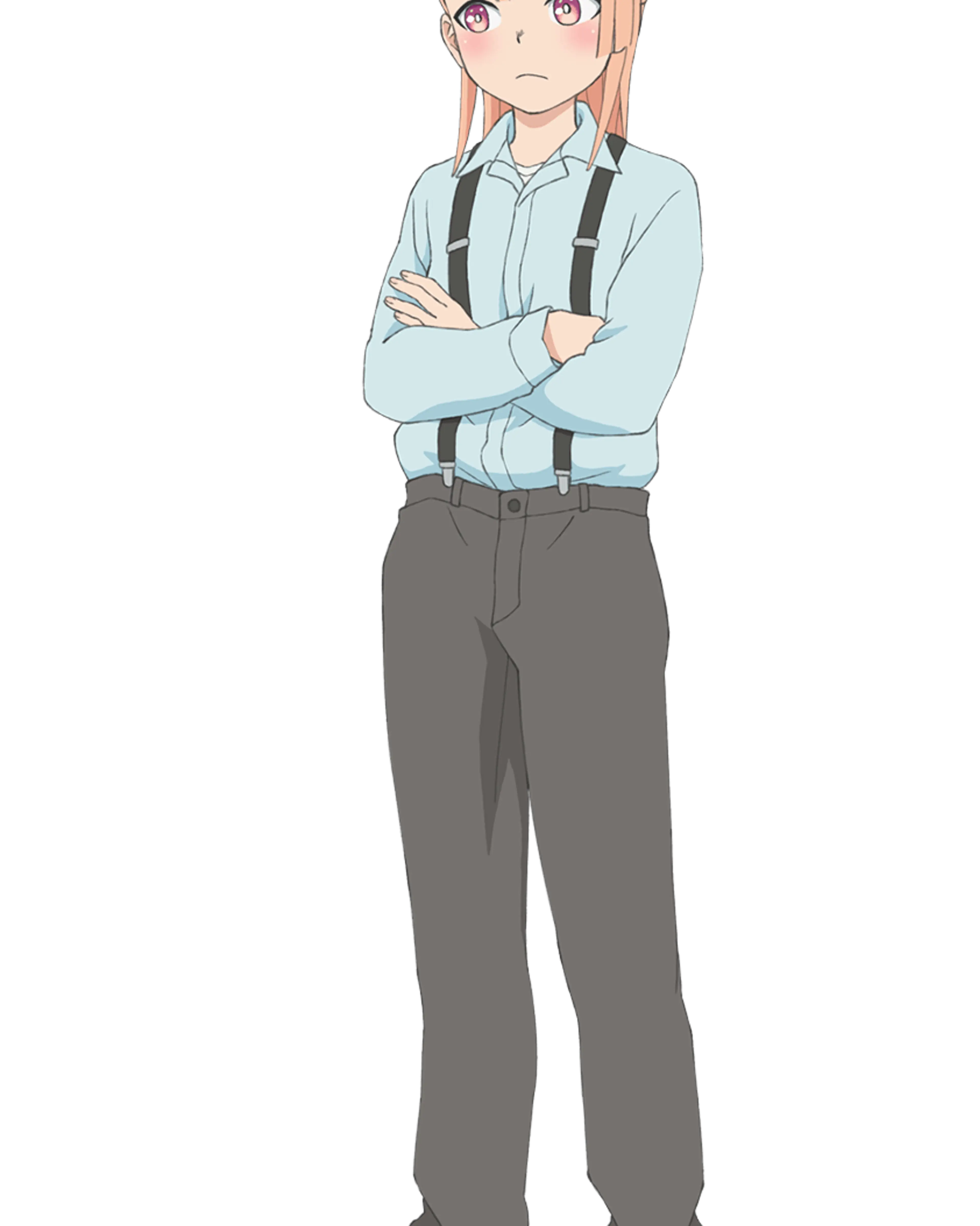 Yu in I’m Looking for a Zombie’s official character illustration.
