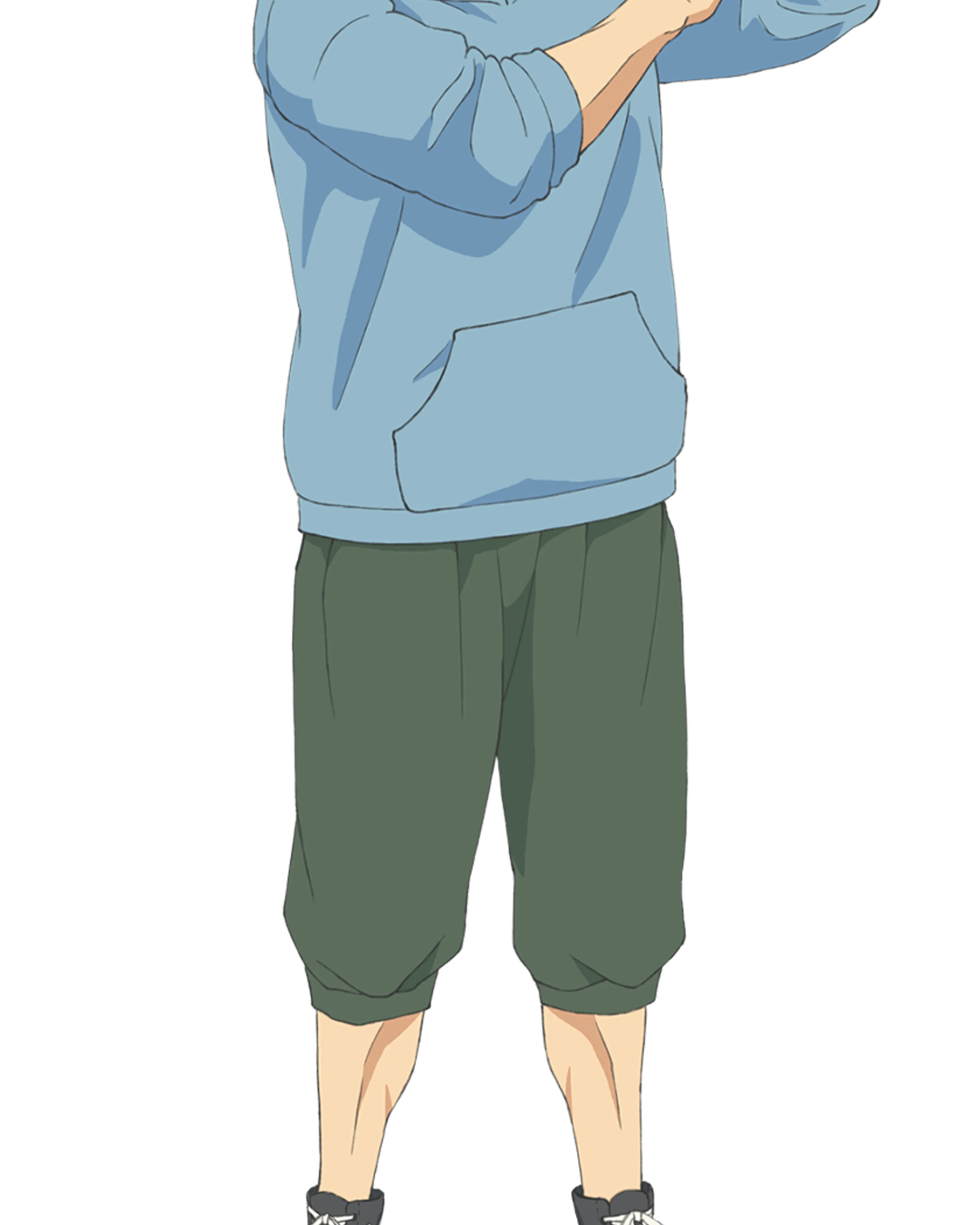 Haru in I’m Looking for a Zombie’s official character illustration.