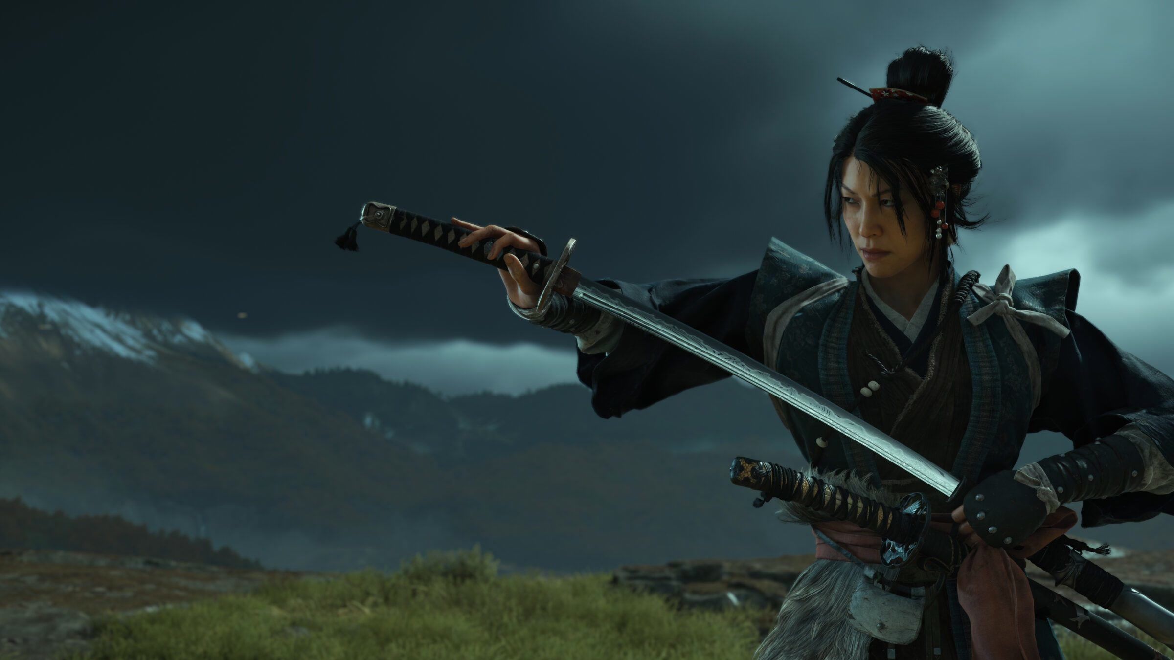 Oyuki wields a kusarigama in Ghost of Yōtei Most Wanted.