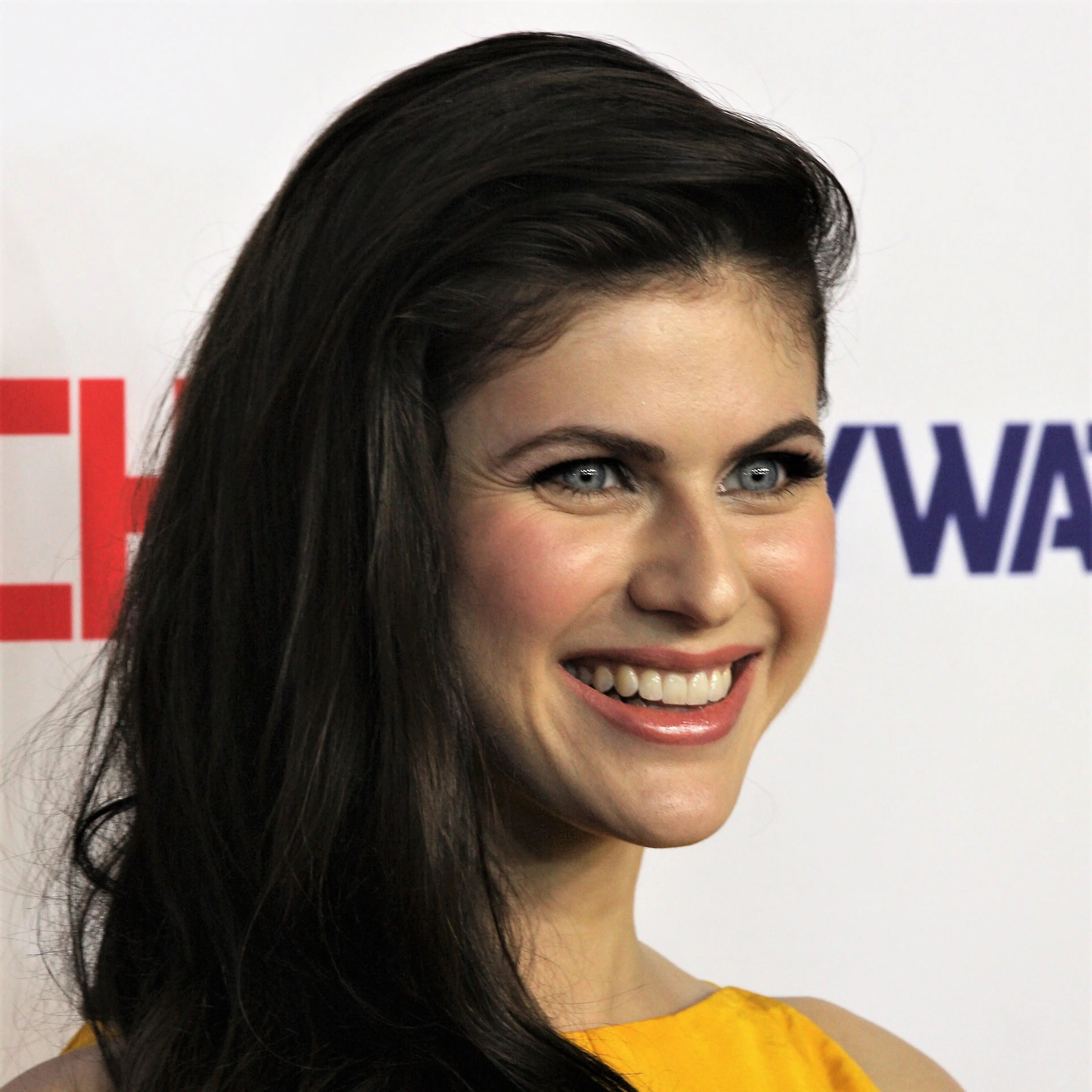 Portrait of Alexandra Daddario.