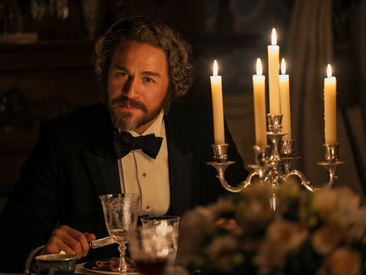 Charlie Hunnam as Andrew Borden in Monster: The Lizzie Borden Story.