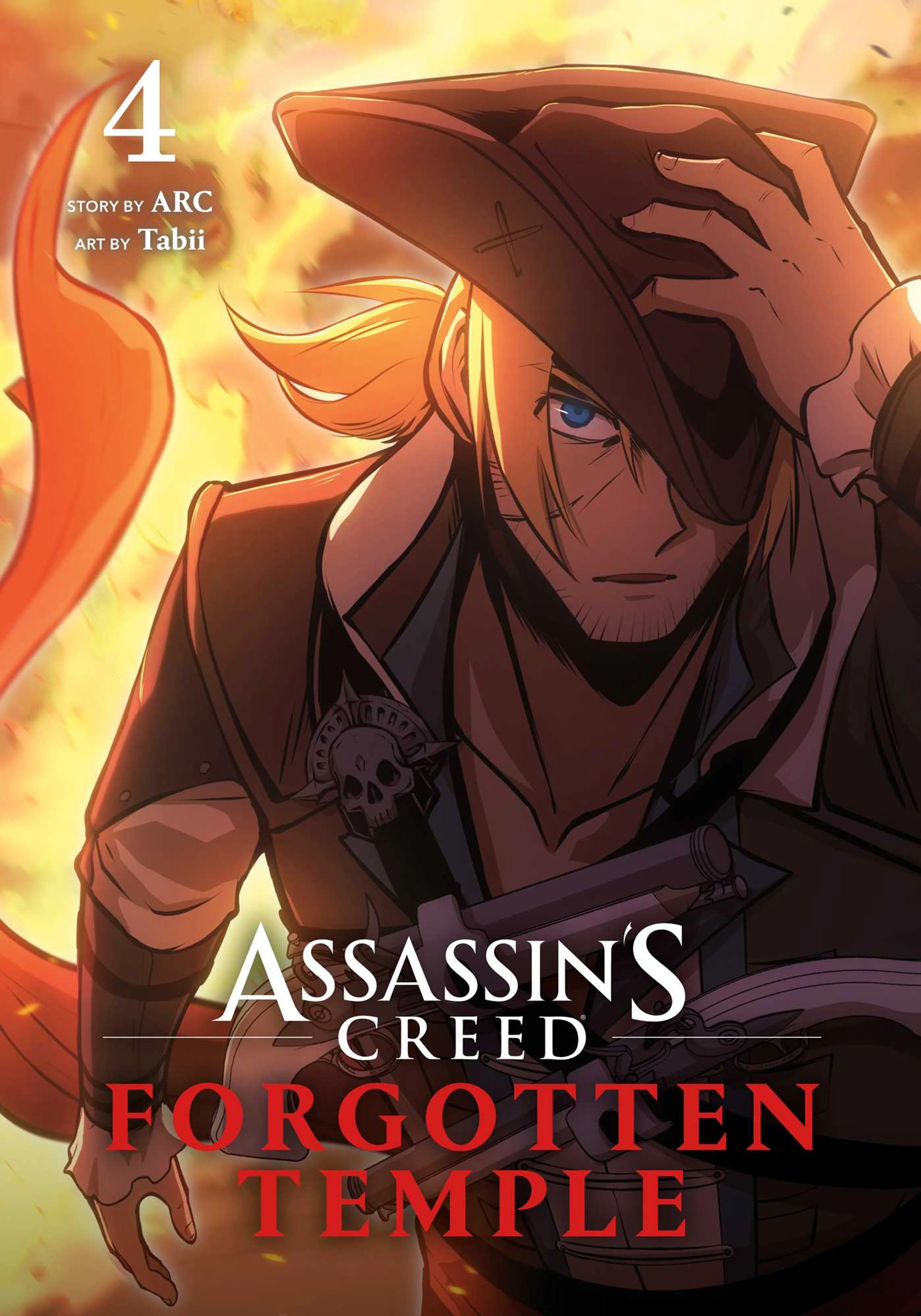 Assassin’s Creed Forgotten Temple Volume 4 cover featuring Edward Kenway.