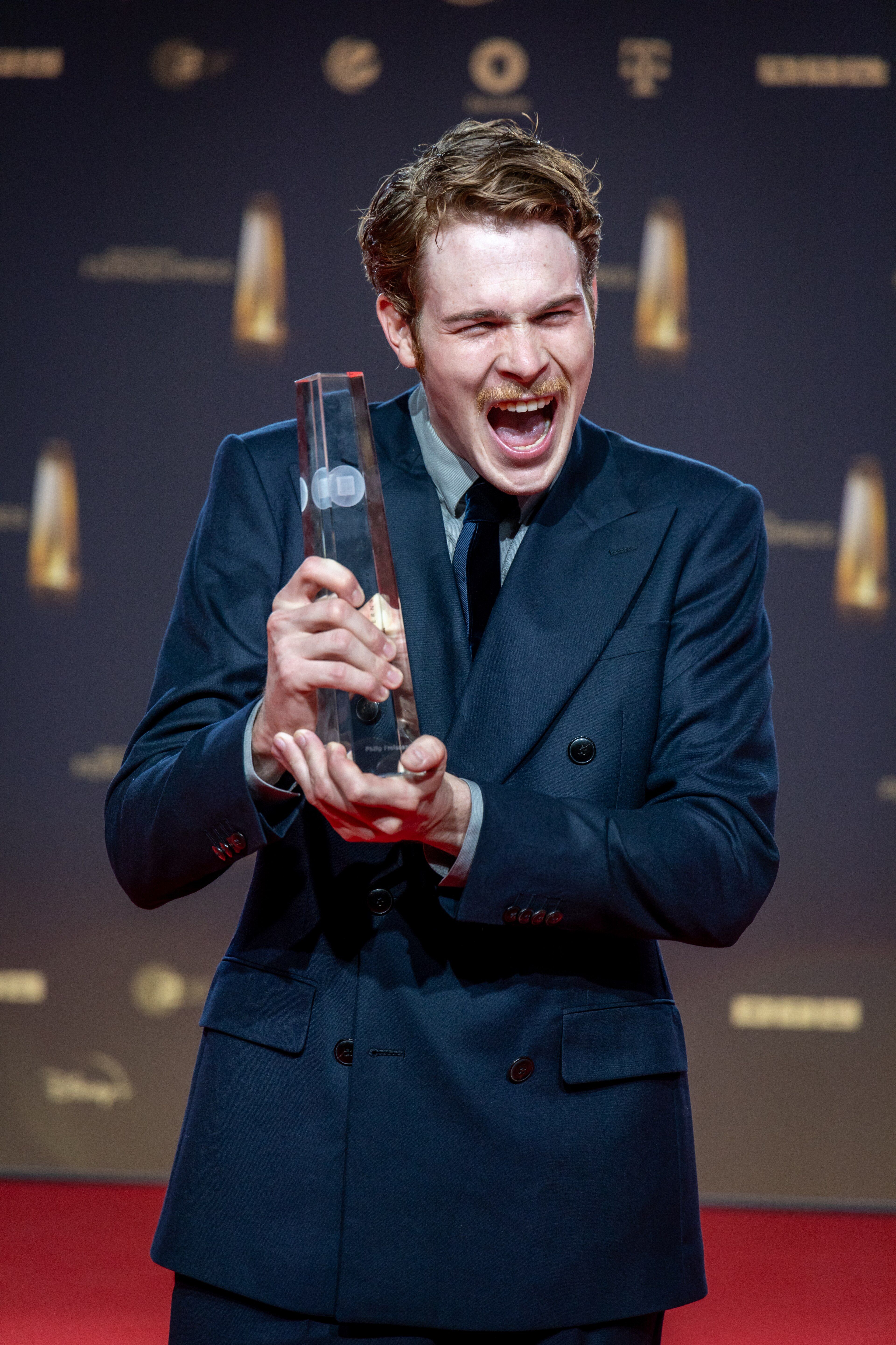 Philip Froissant at the German Television Awards in 2023.
