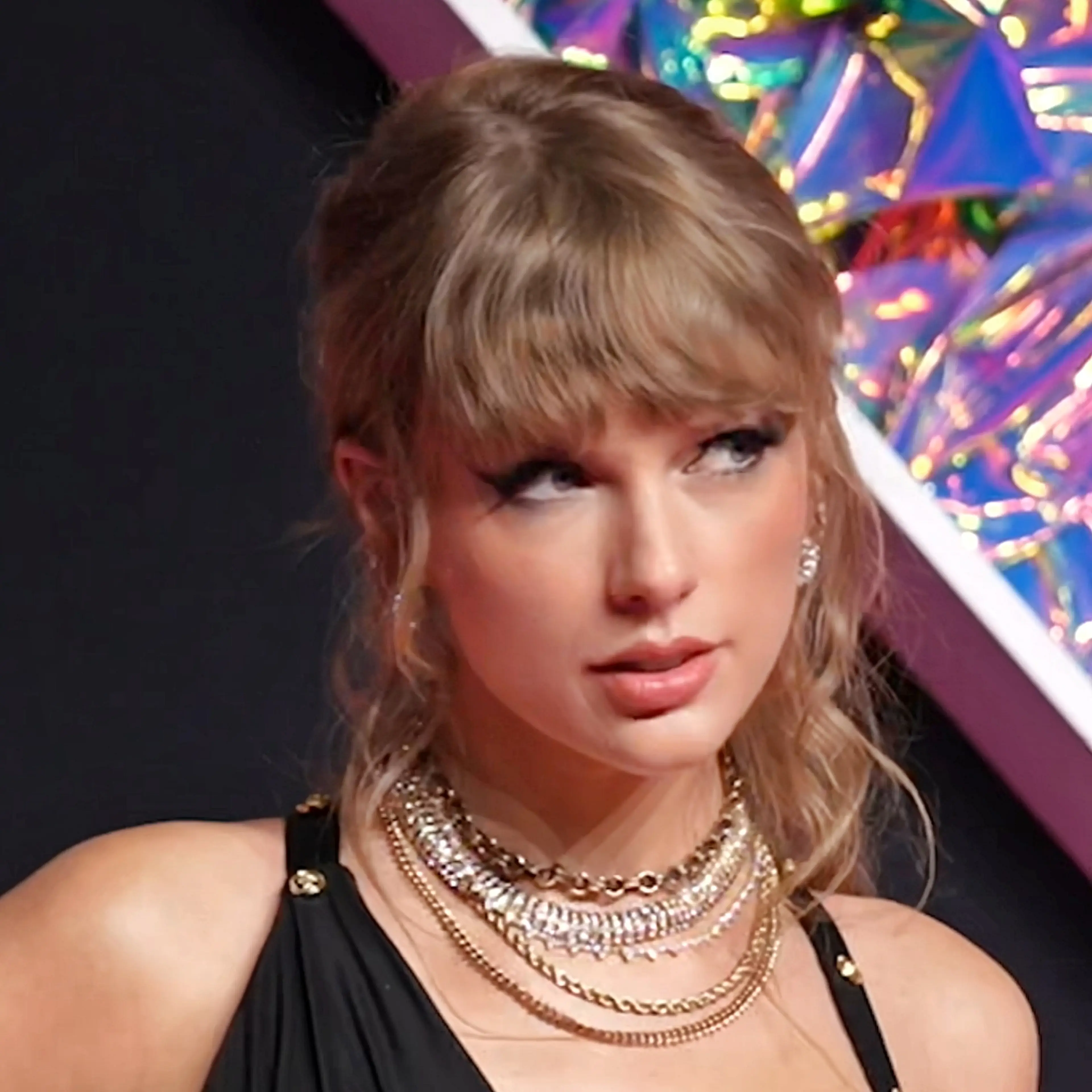Taylor Swift appears at the 2023 MTV Video Music Awards.