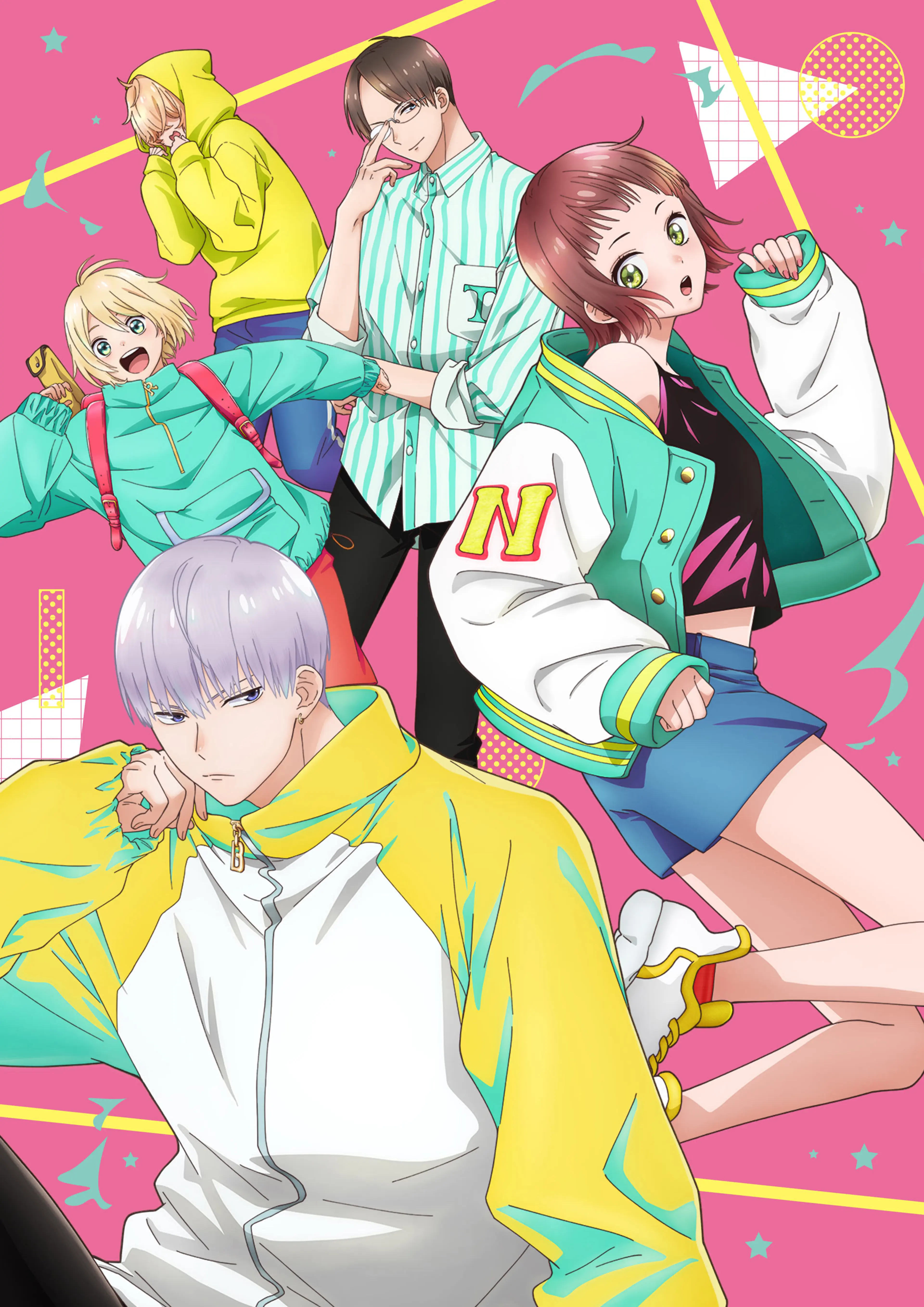 Ito Narita and four stepbrothers pose together on the first official Please Excuse My Younger Brothers visual.