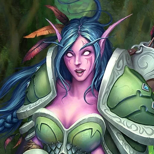 Hunter class artwork. Beast Mastery centers on fighting alongside animal companions.