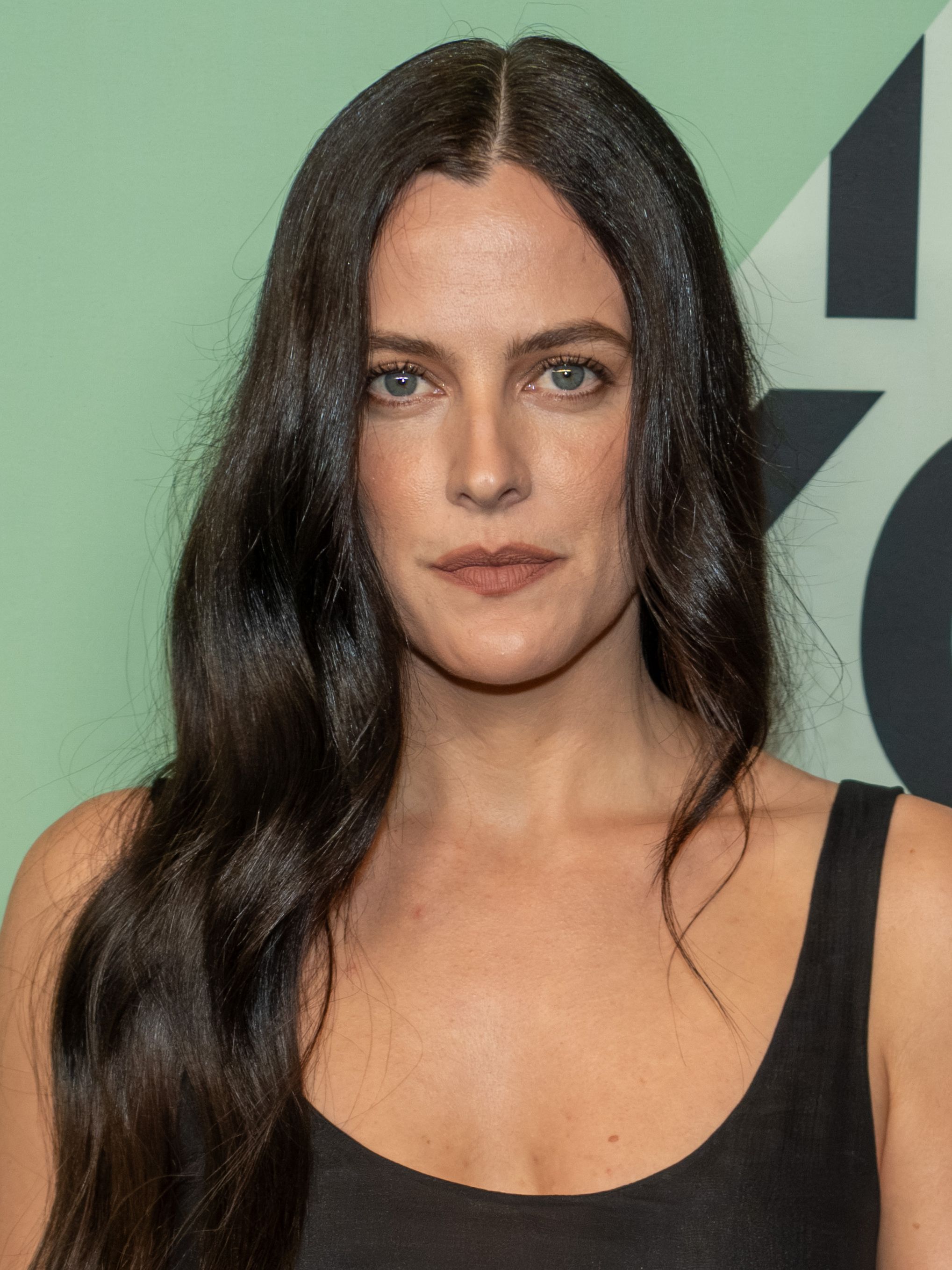 Riley Keough poses at the 2025 New York Film Festival.