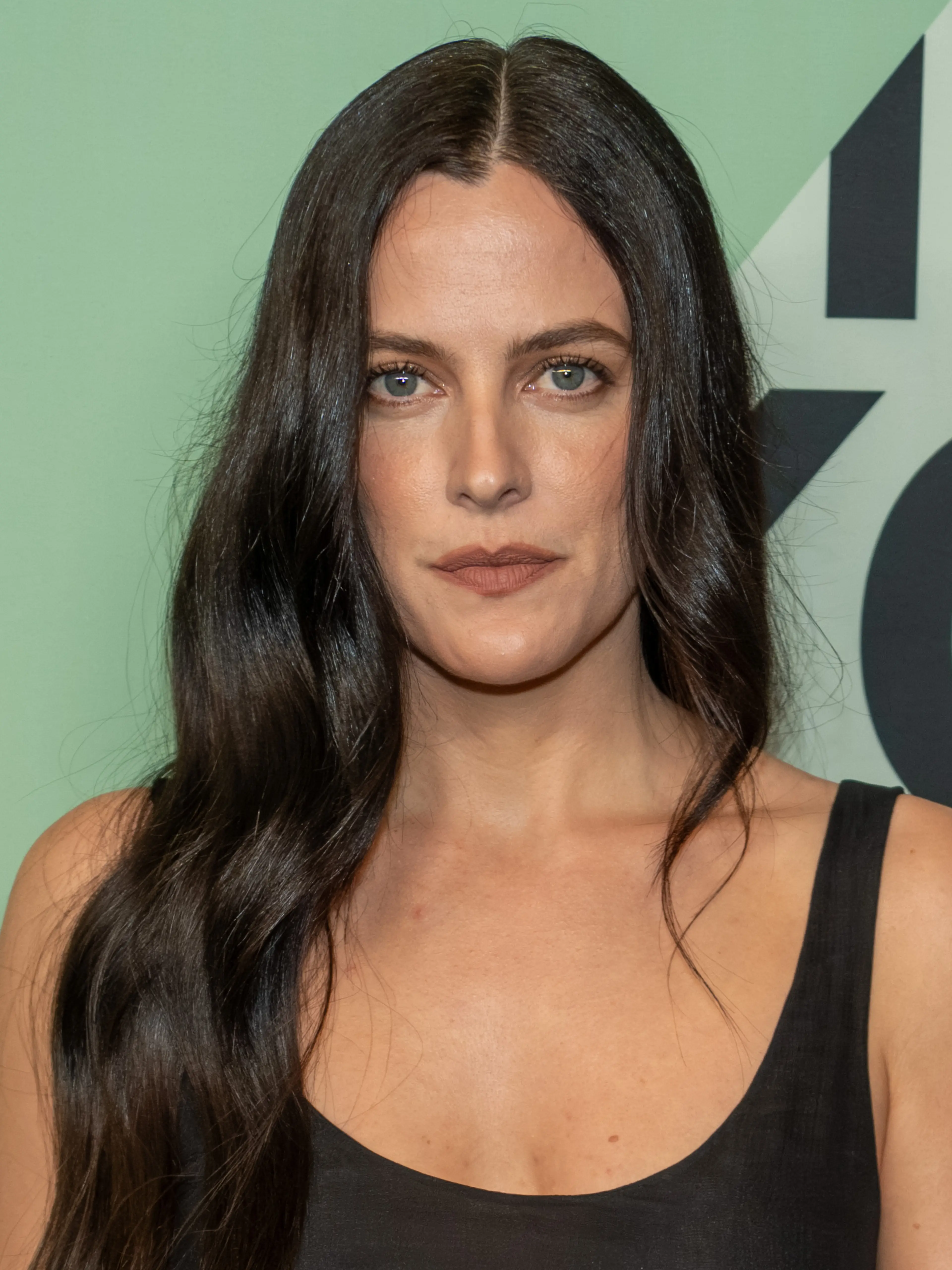 Riley Keough poses at the 2025 New York Film Festival.