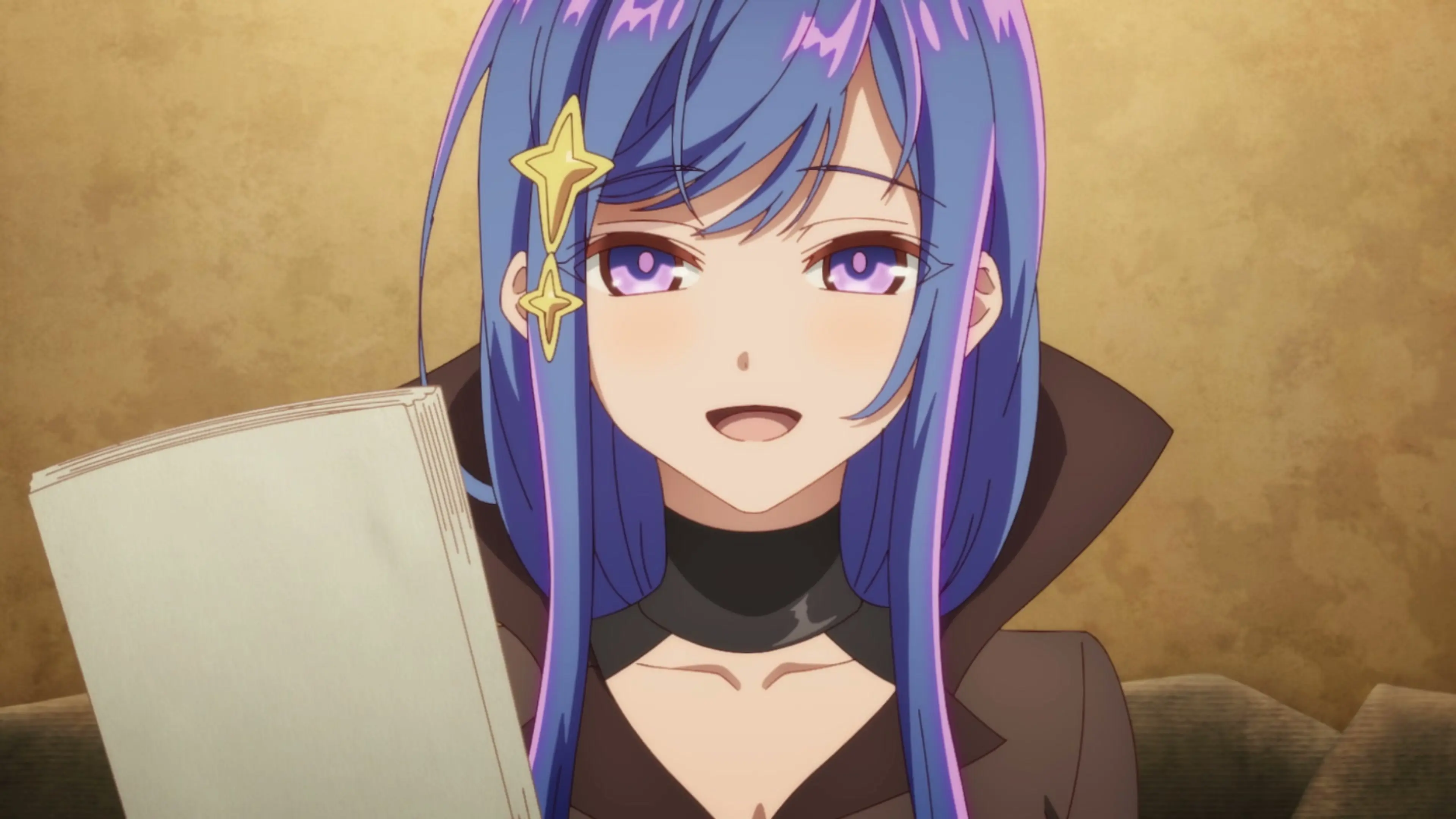 Dia Viekone smiles while holding a sheet of paper in the new season 2 trailer.