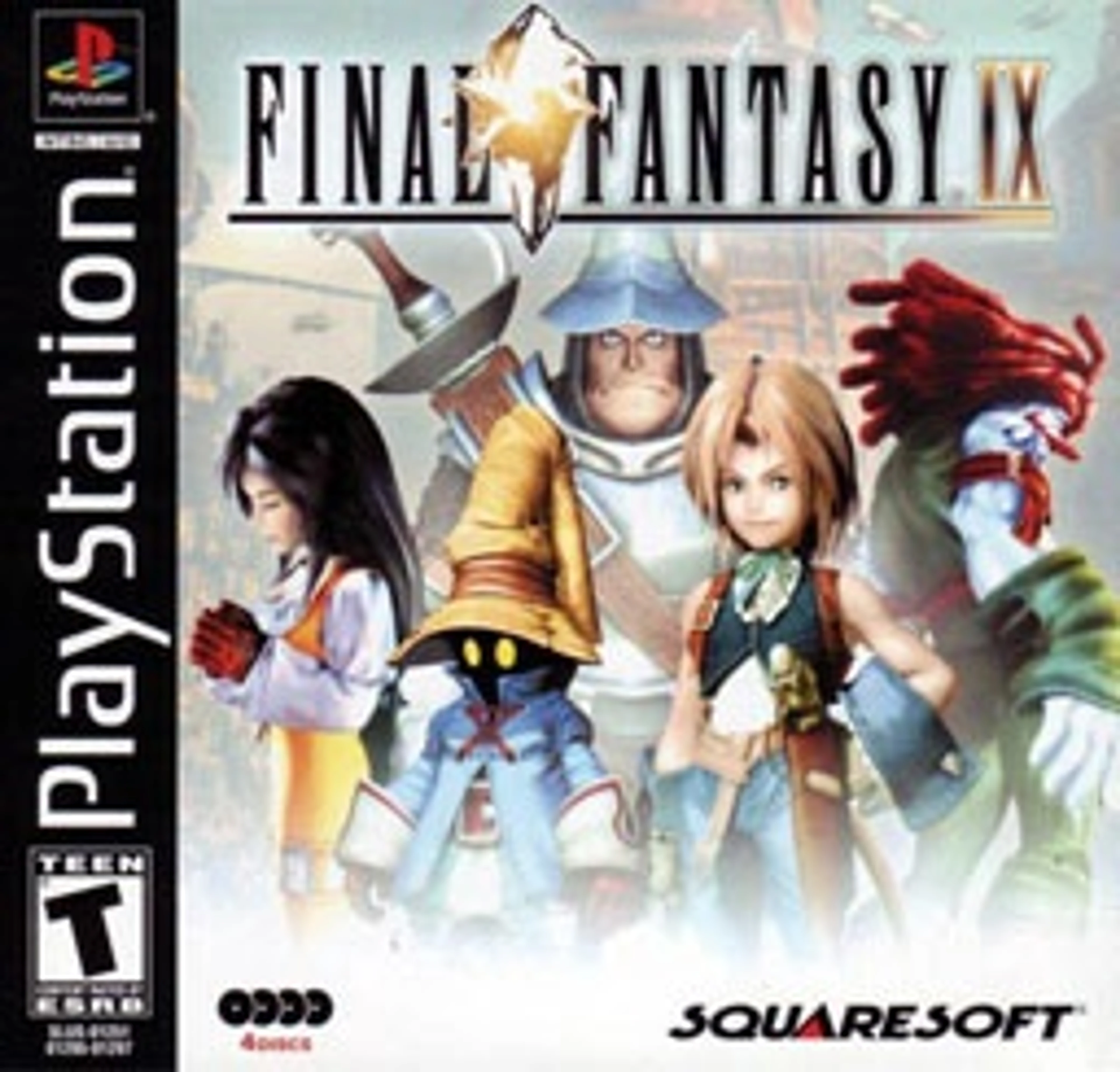 Original cover art for Final Fantasy IX.