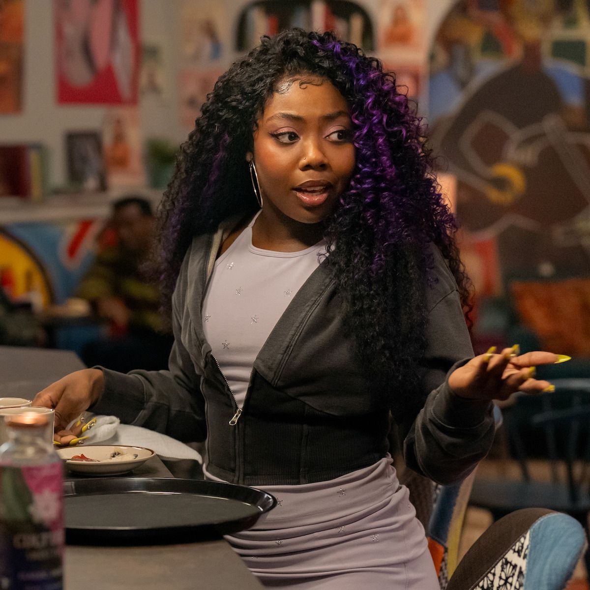 Alijah Kai as Rashida Duvall in A Different World.