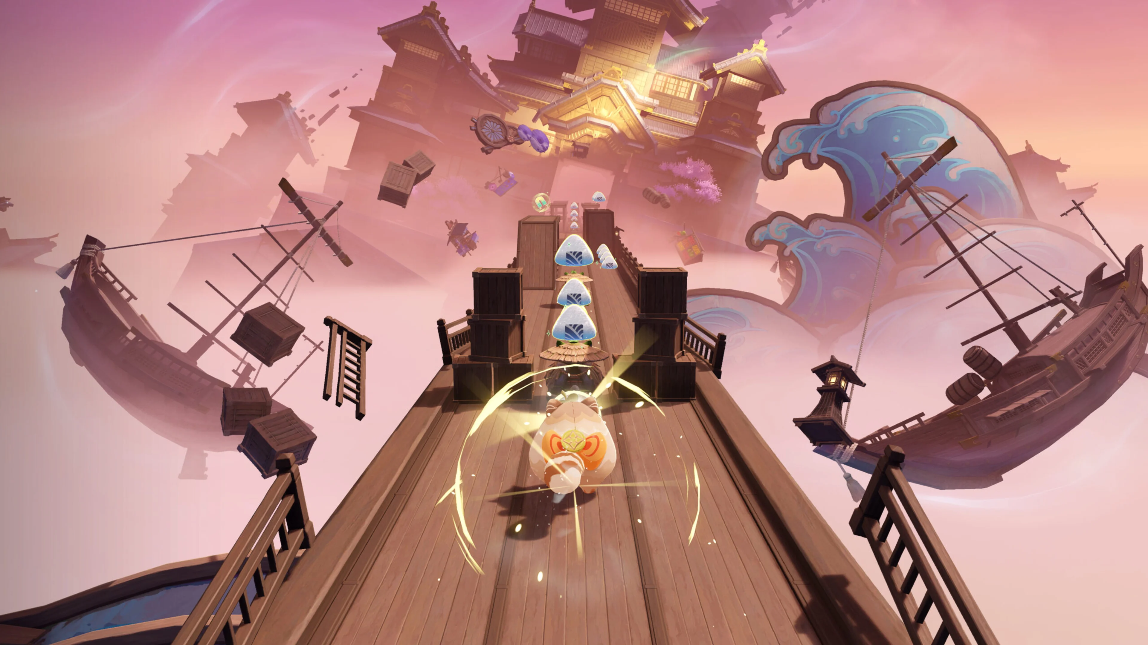 A Genshin Impact limited event challenge in Inazuma