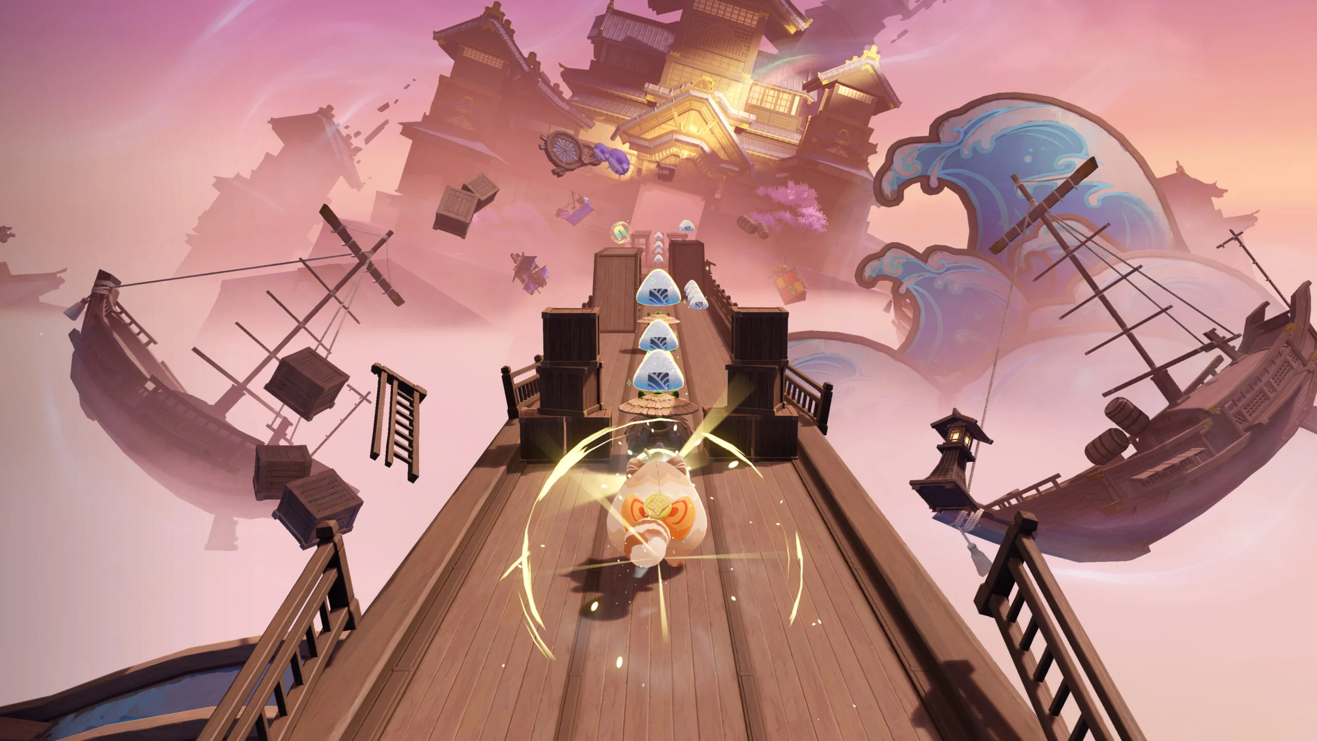 A Genshin Impact limited event challenge in Inazuma