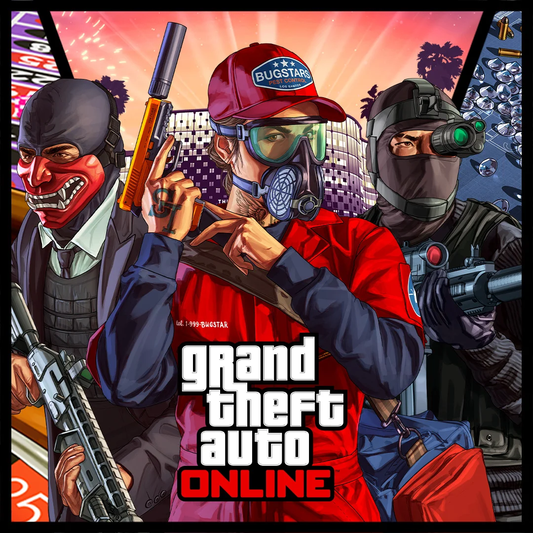 Official GTA Online starter tips artwork from Rockstar Games.