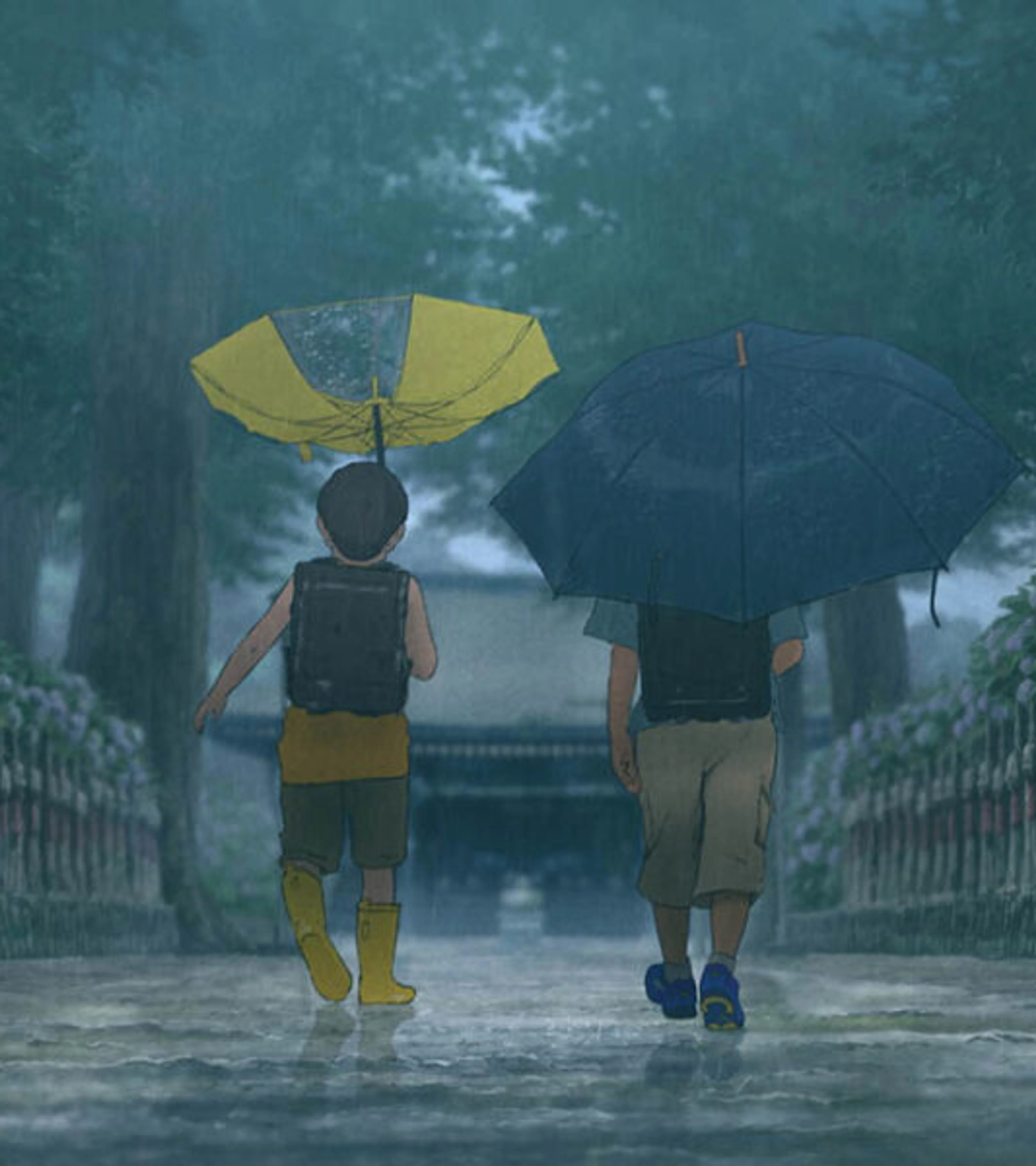 Official visual for the animated film We Are Aliens.