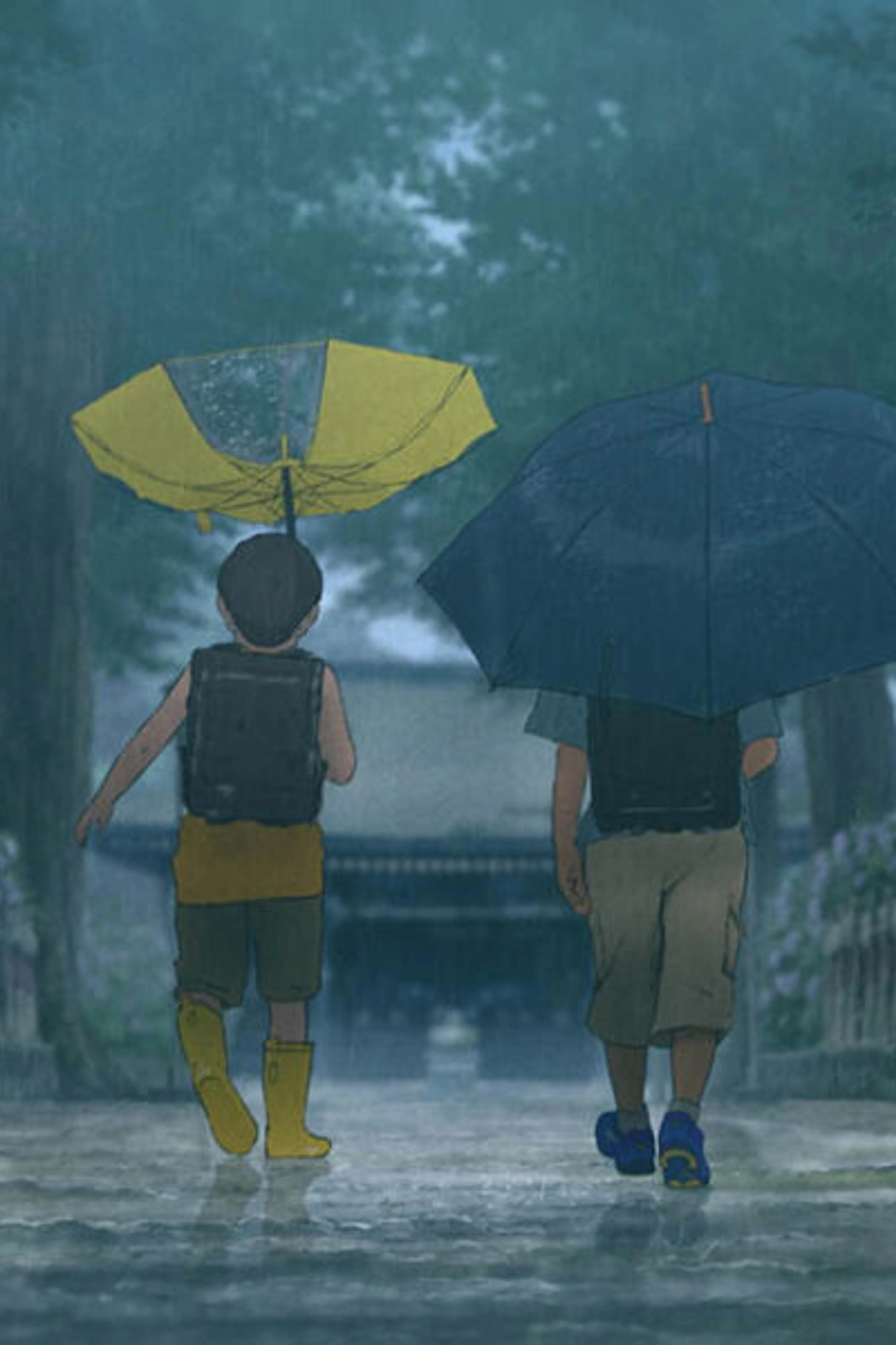 Official visual for the animated film We Are Aliens.
