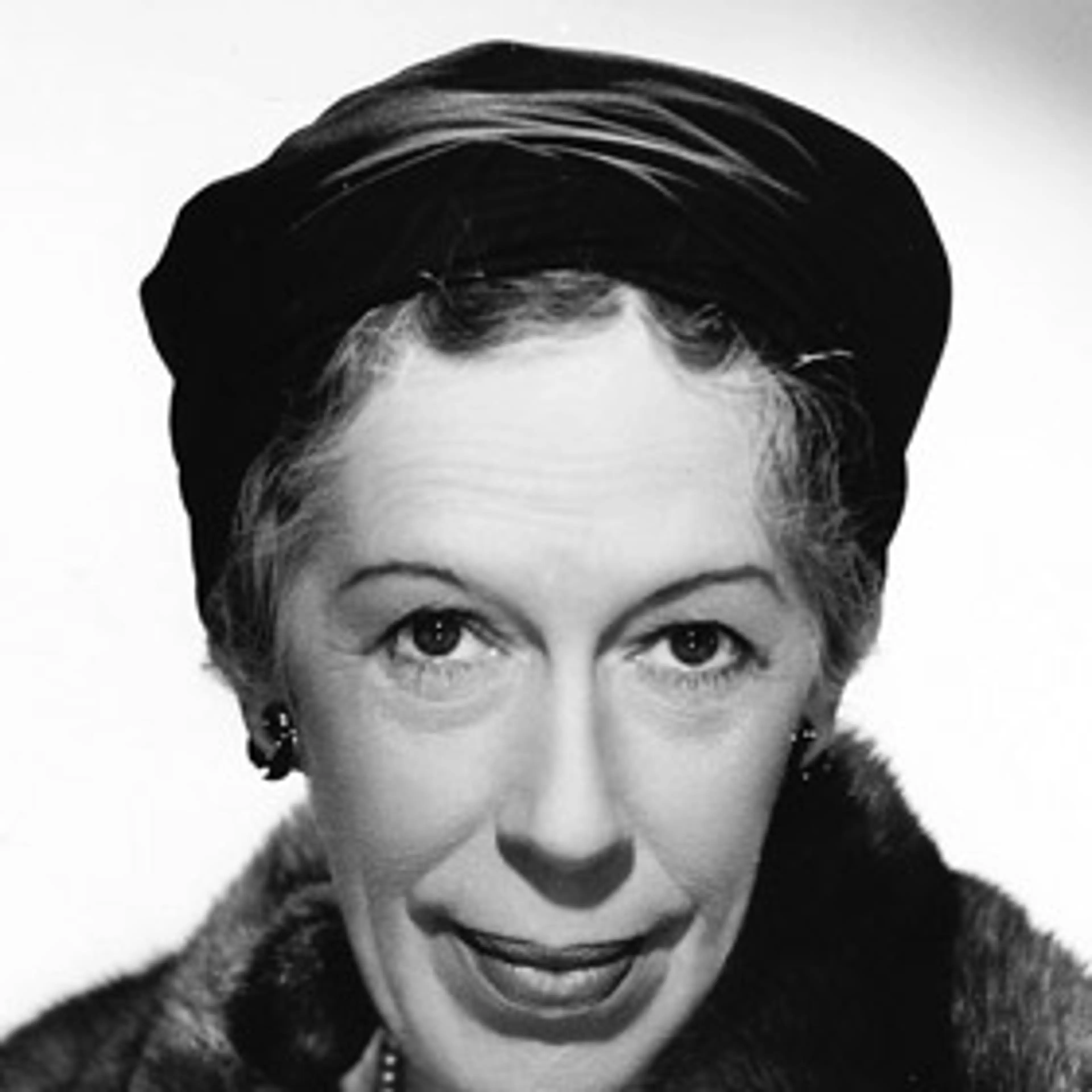 Portrait of Edna May Oliver.