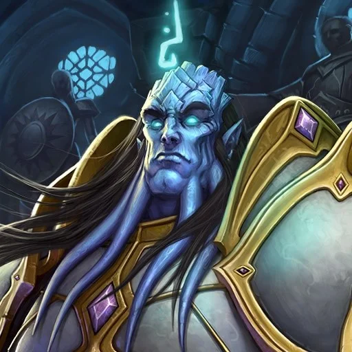 Paladin class artwork. Holy, Protection, and Retribution cover three different group roles.