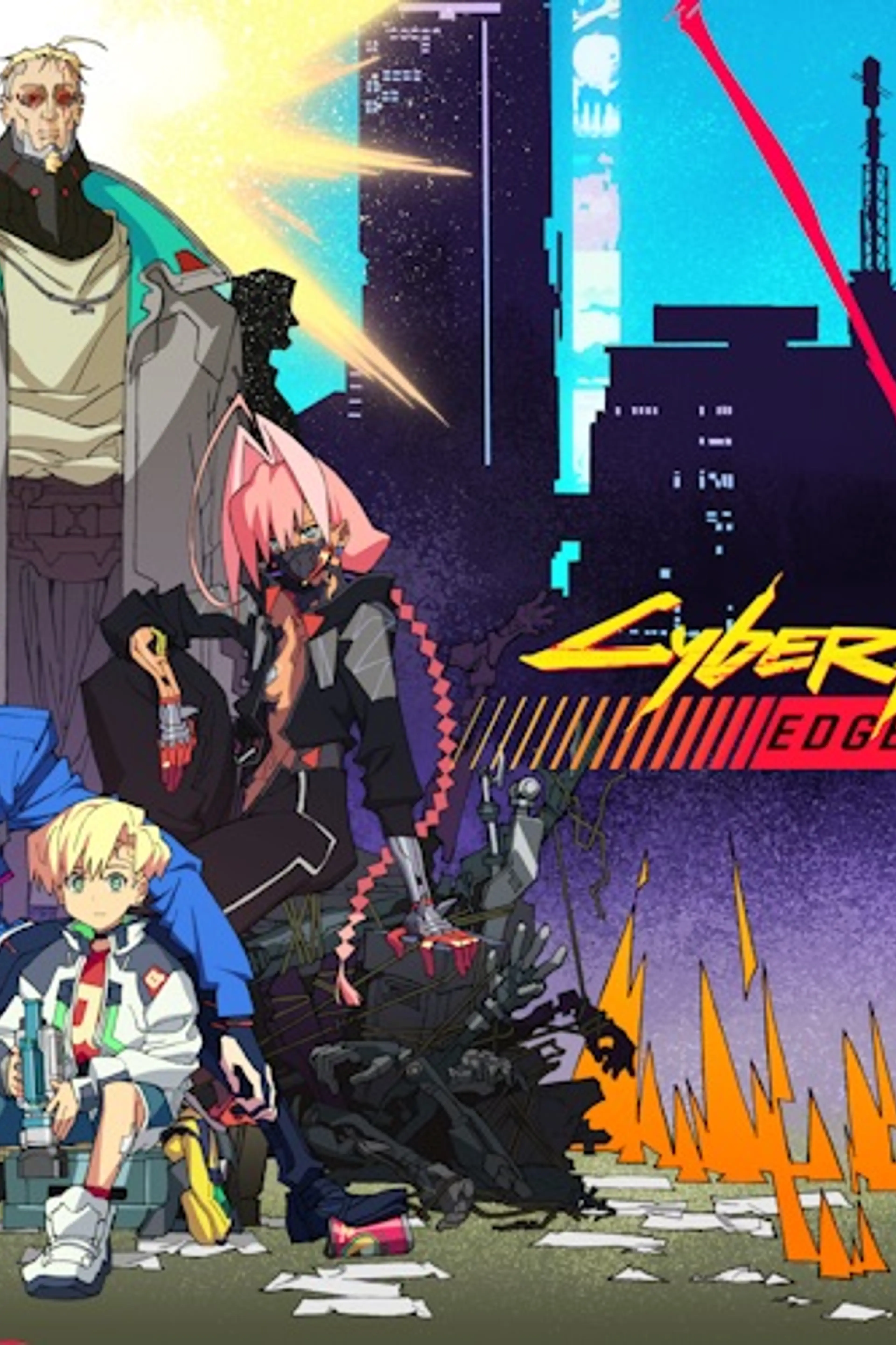 The new Cyberpunk: Edgerunners 2 crew in official artwork.