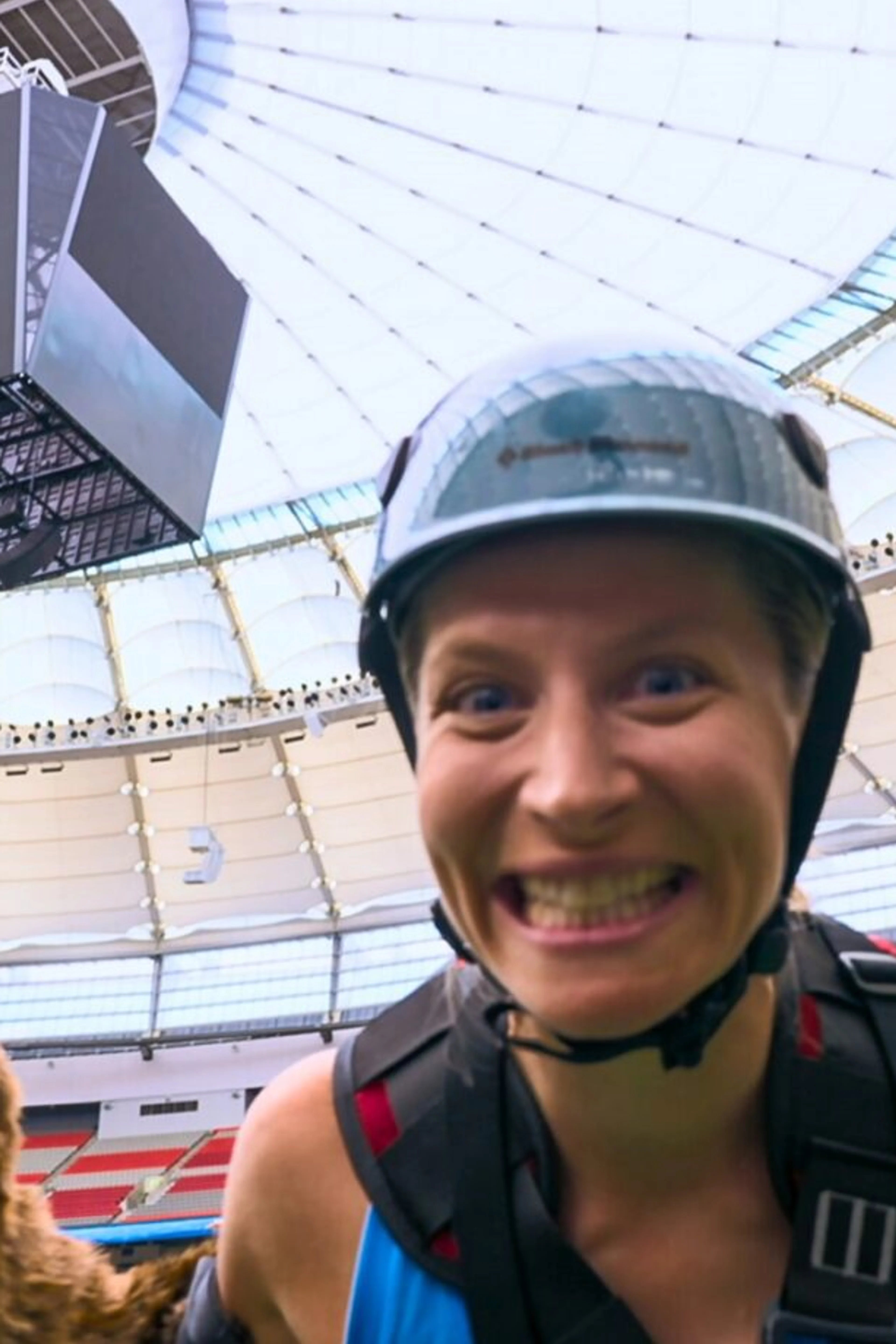The Amazing Race Season 39 team at the Vancouver starting line.