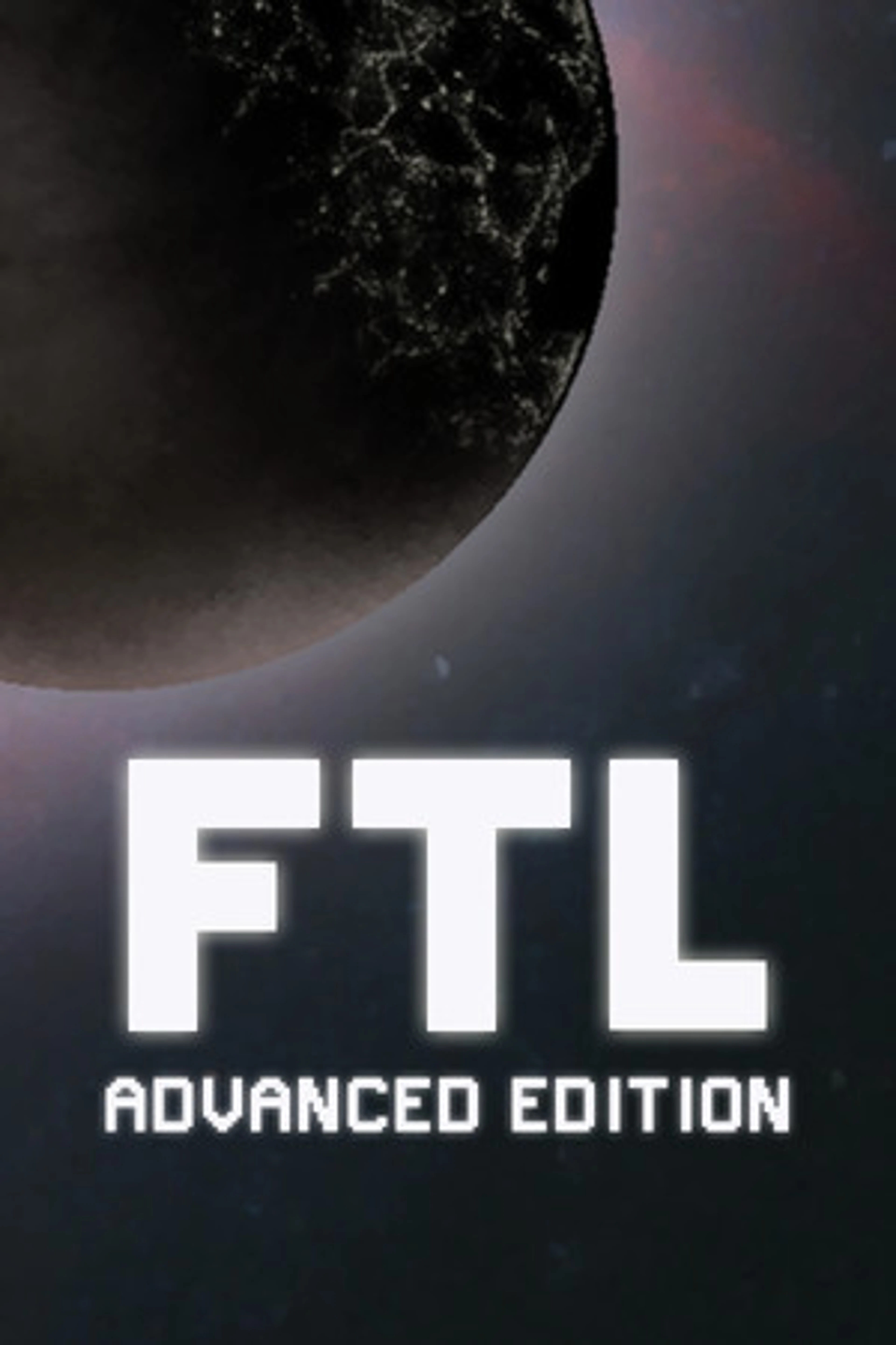 Current official FTL portrait cover with a planet and the native FTL Advanced Edition logo.