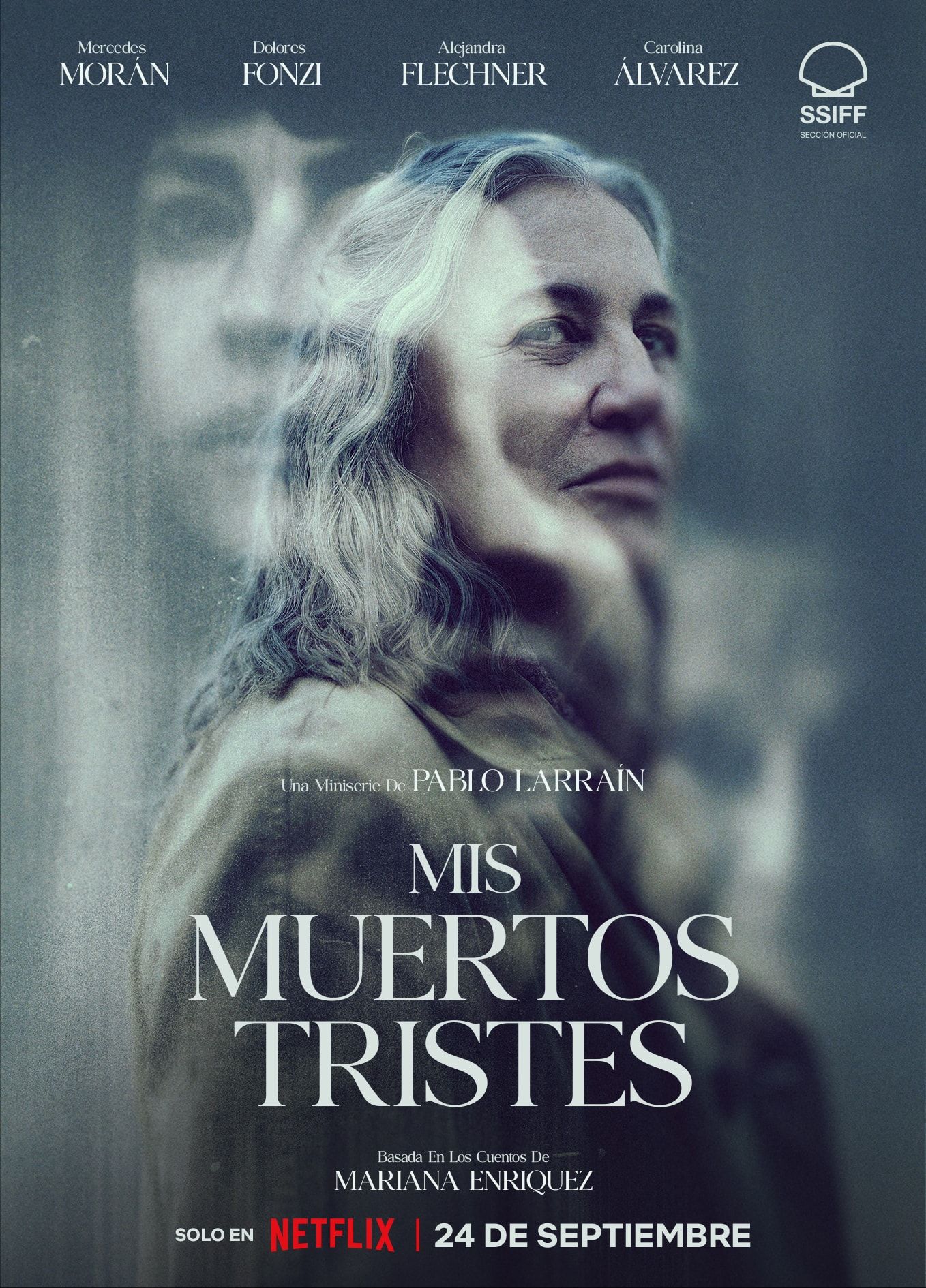 Official My Sad Dead poster featuring Mercedes Morán.
