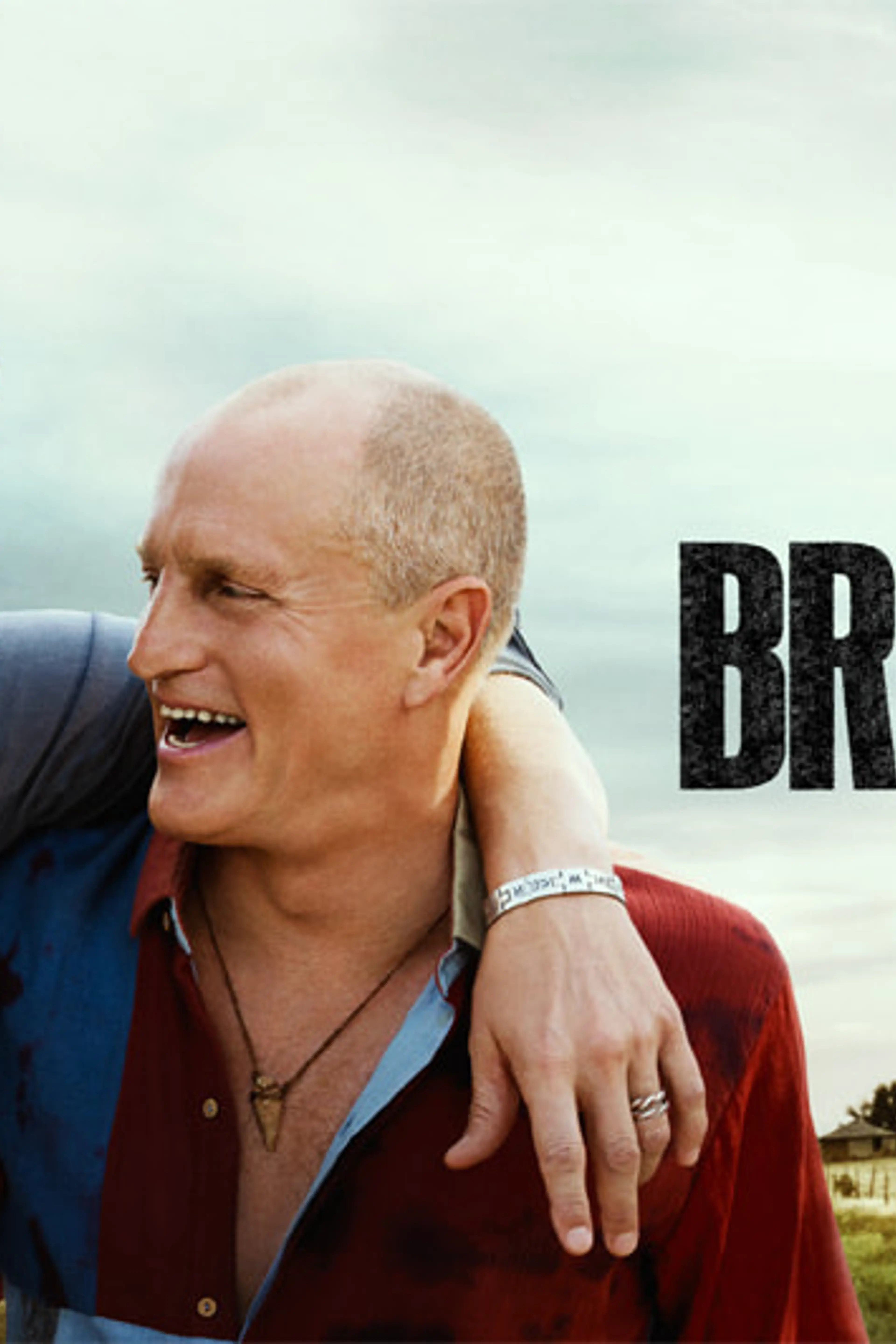 Matthew McConaughey and Woody Harrelson laugh together in official Brothers key art.