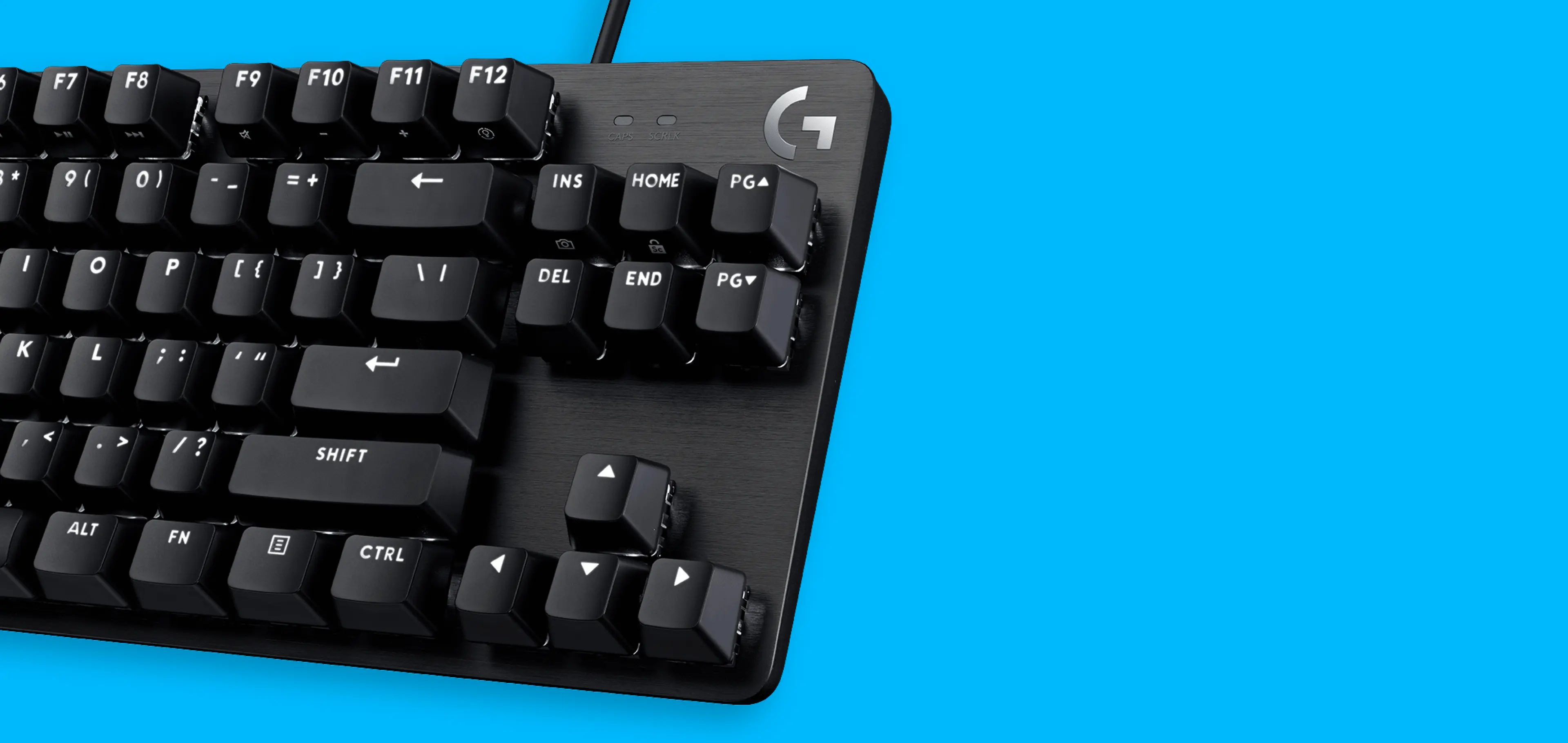 Logitech G413 TKL SE: arrow keys and navigation keys