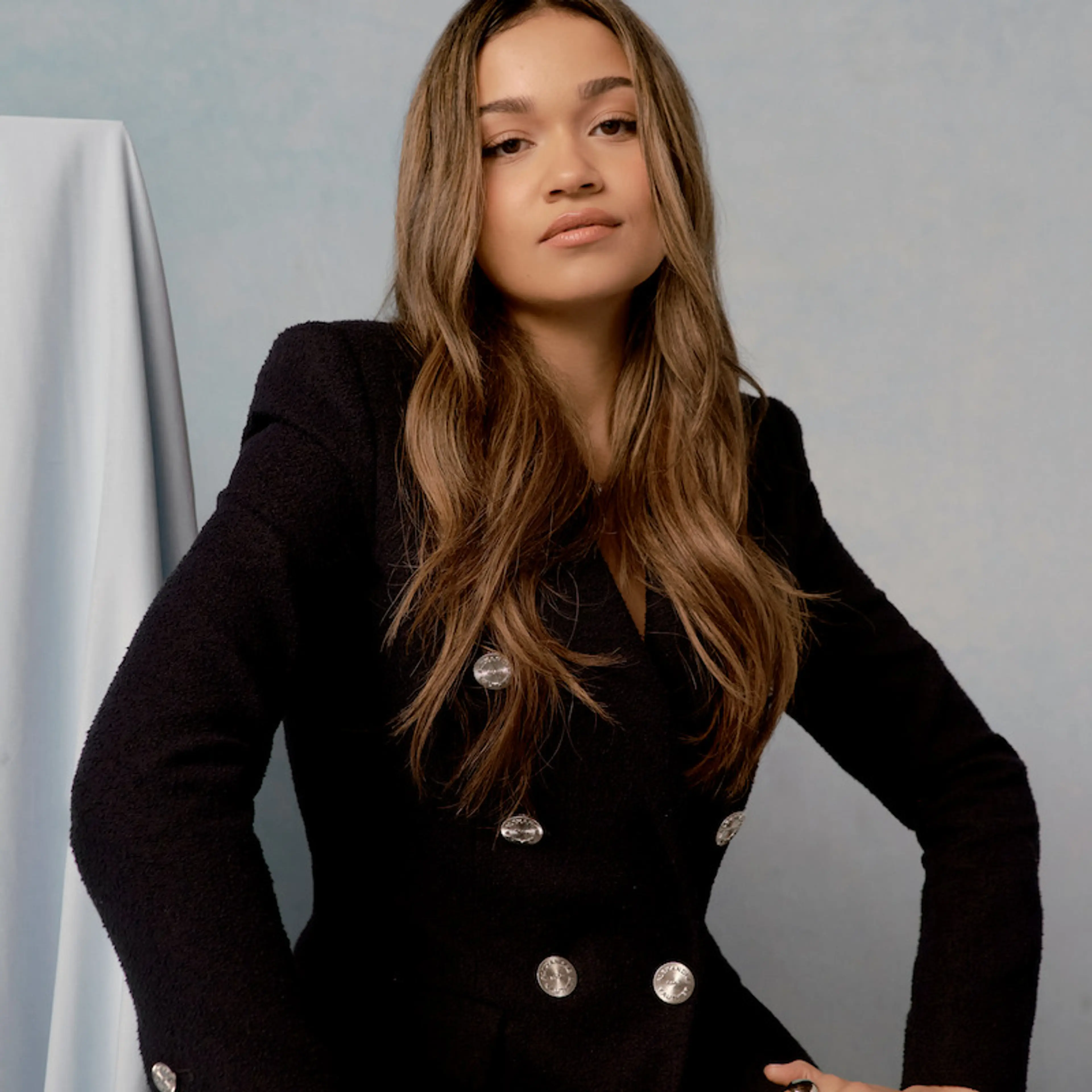 Madison Bailey in the official Outer Banks season 3 cast photoshoot.