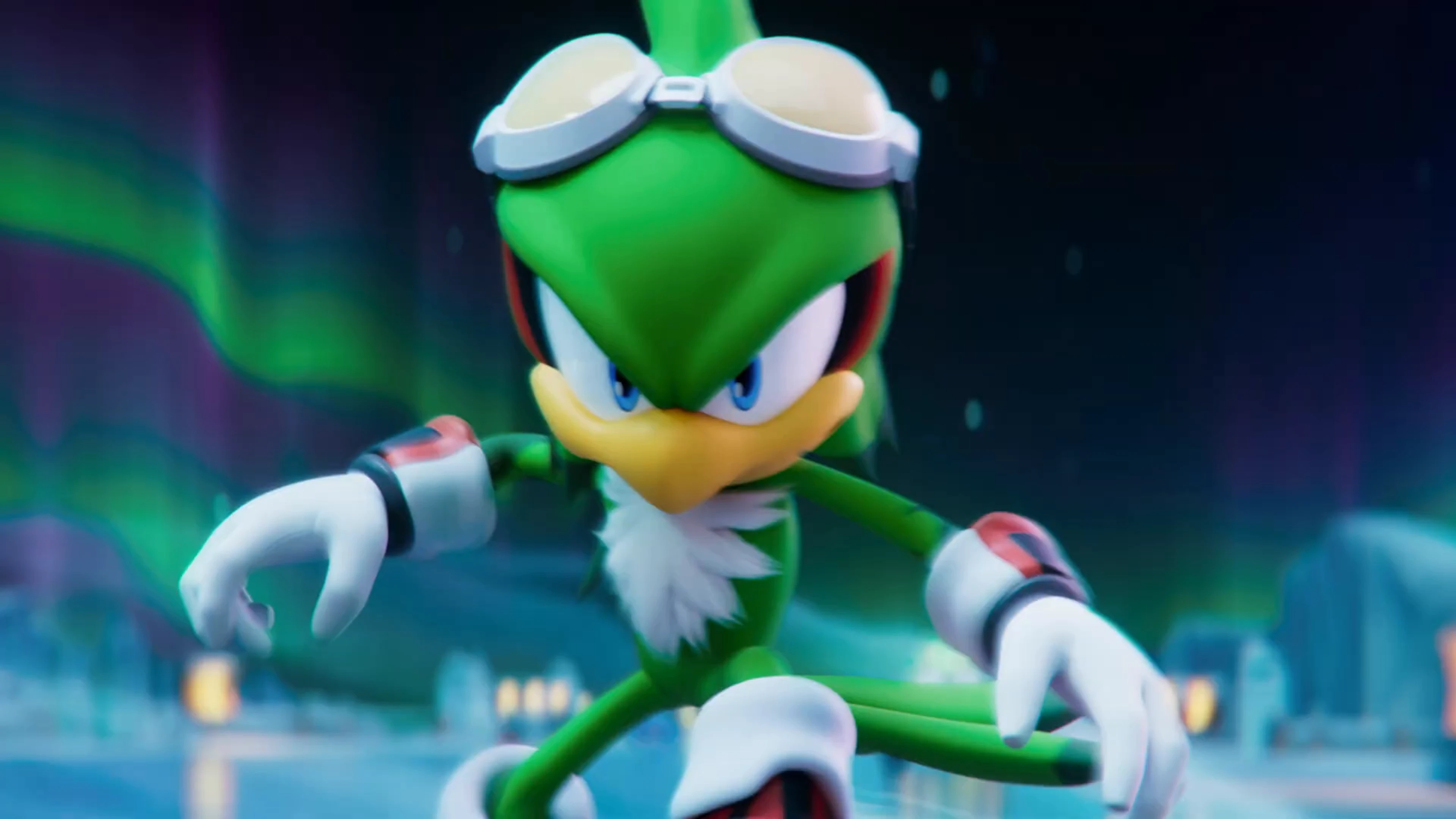 Jet the Hawk appears in Sonic Racing: CrossWorlds.