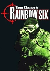 Original cover art for Tom Clancy's Rainbow Six.