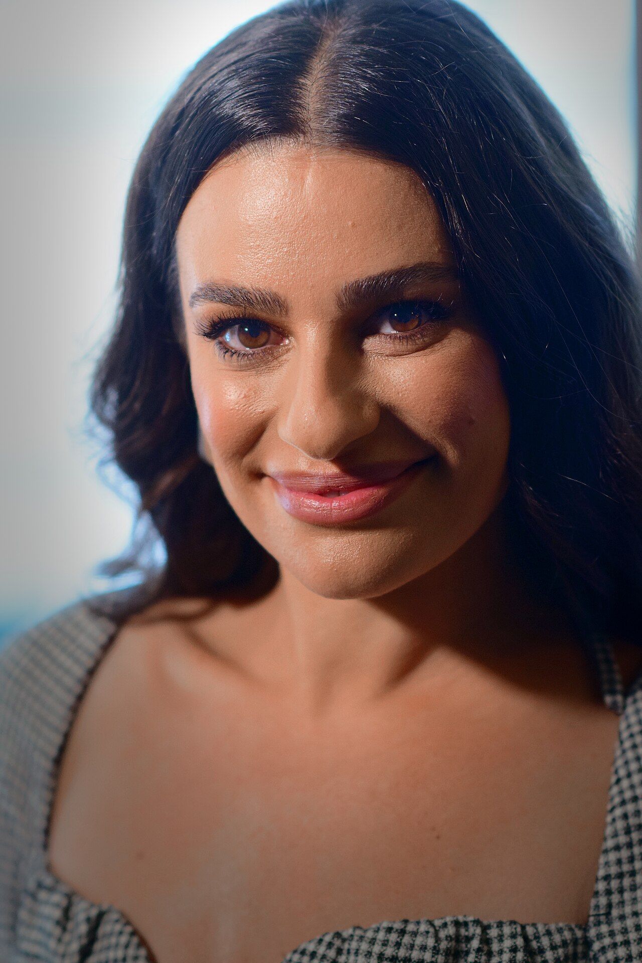 Lea Michele at a Funny Girl press event in September 2022.