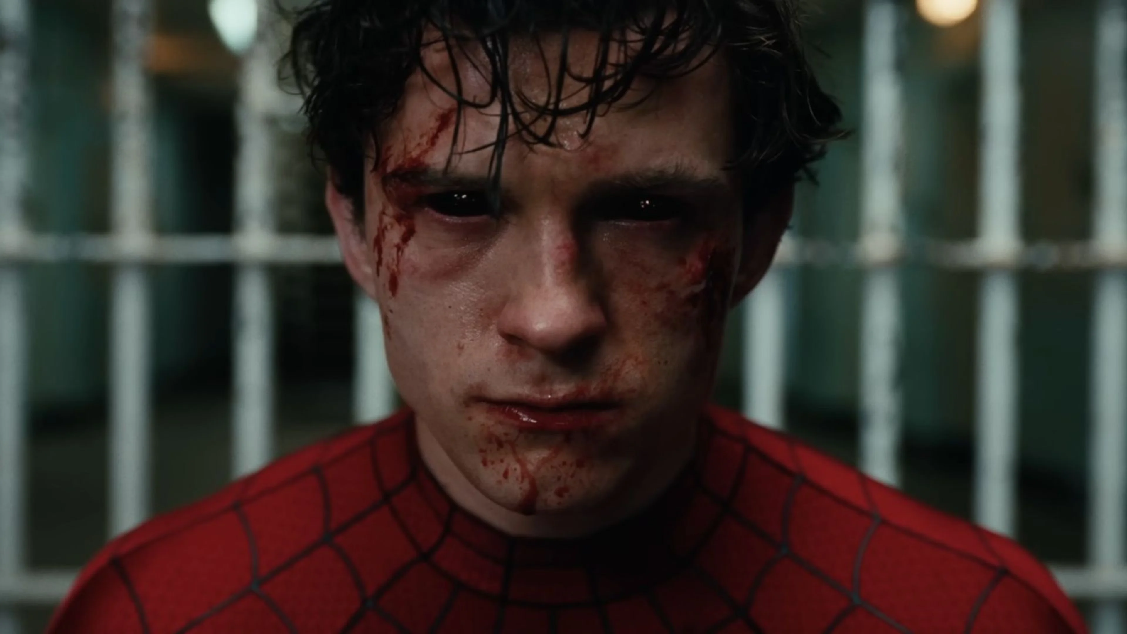 Tom Holland's Peter Parker suffers under Jean Grey's psychic attack in Spider-Man: Brand New Day.