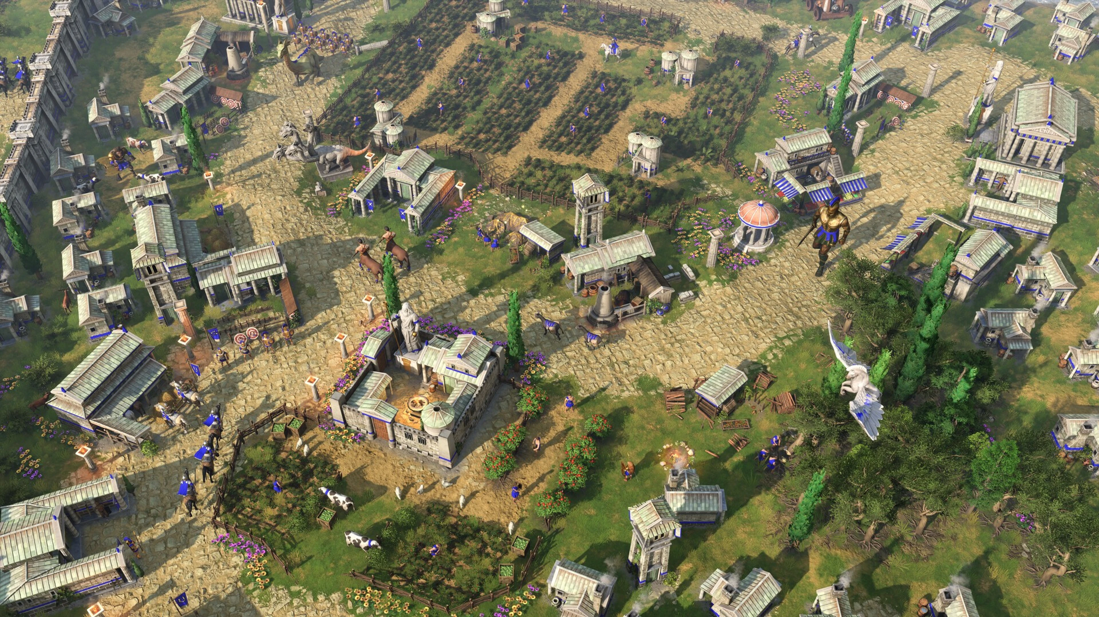 Official screenshot from Age of Mythology: Retold.