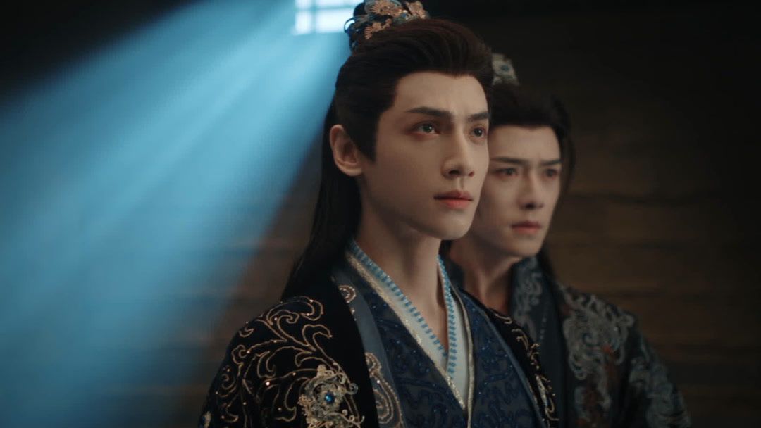 Luo Yunxi and Fang Yilun in a scene from the Shadow Punisher preview.