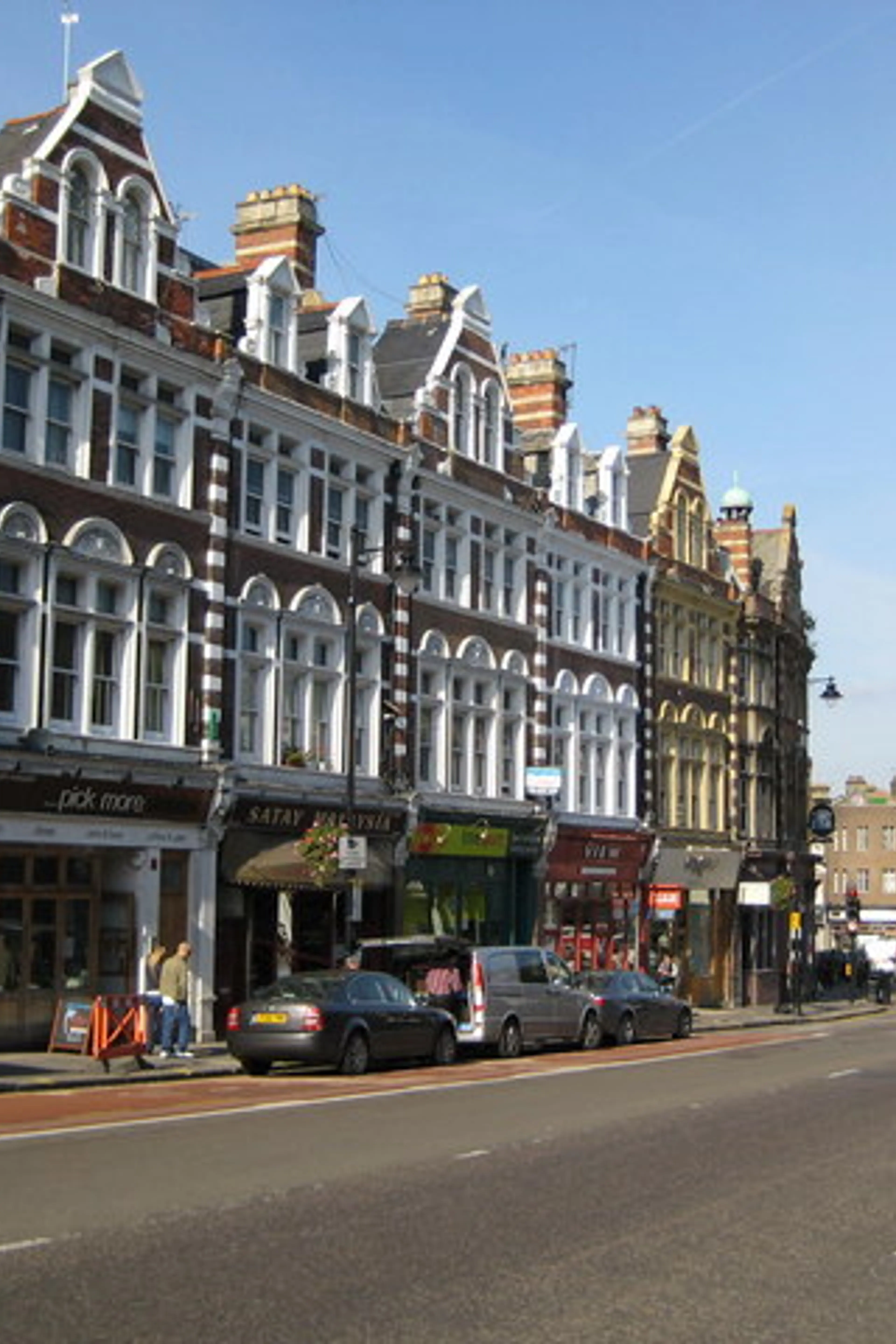 Crouch End Hill in north London, the setting that gives Stephen King’s story its name.
