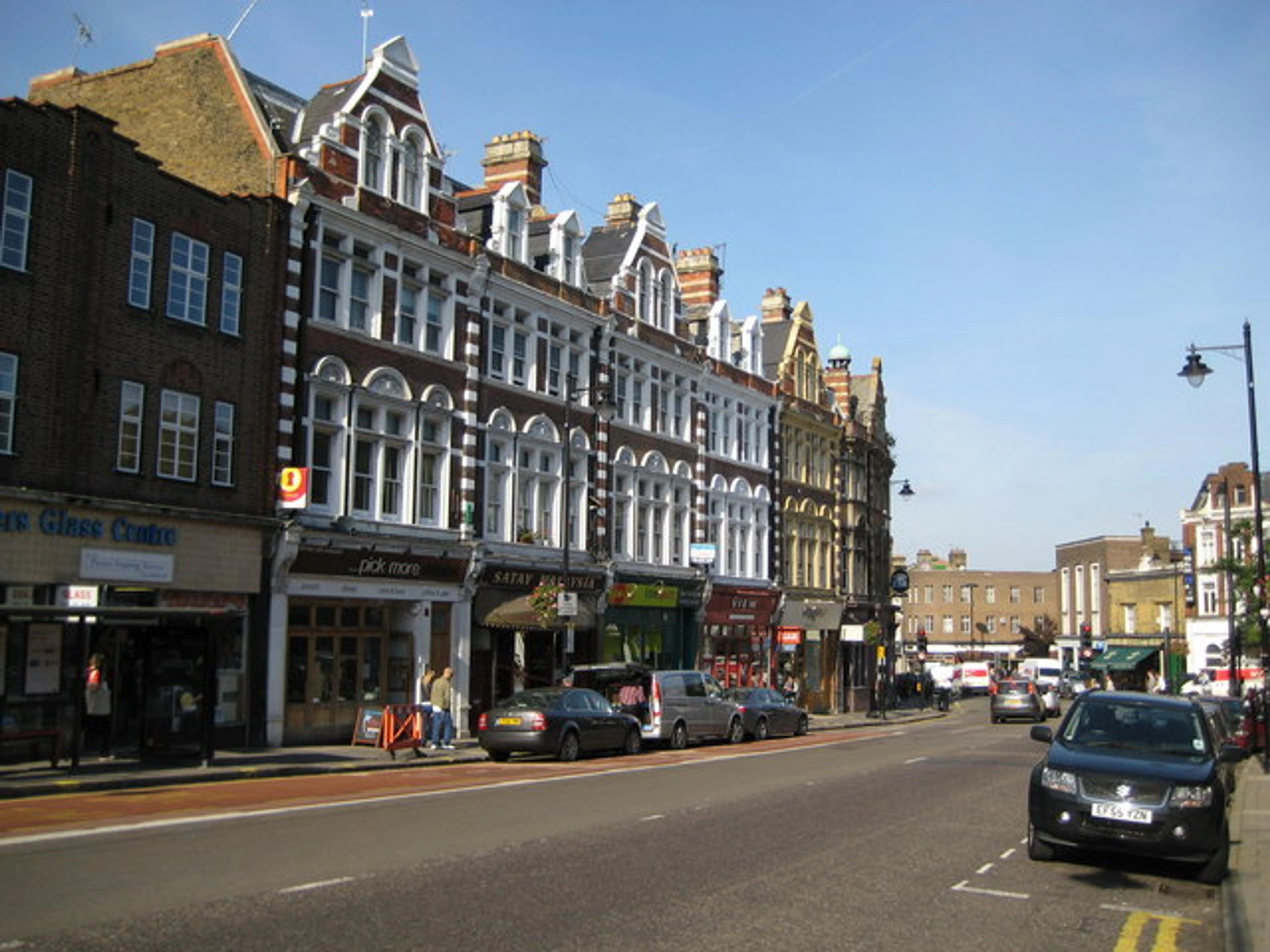 Crouch End Hill in north London, the setting that gives Stephen King’s story its name.