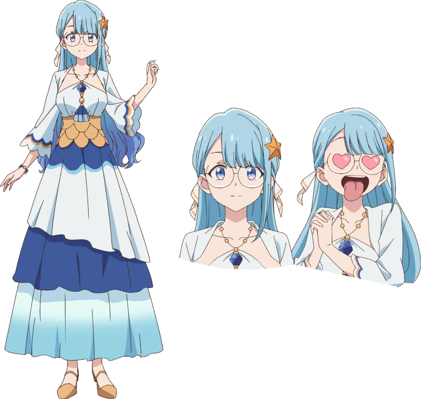 Official transparent character artwork of Aries.