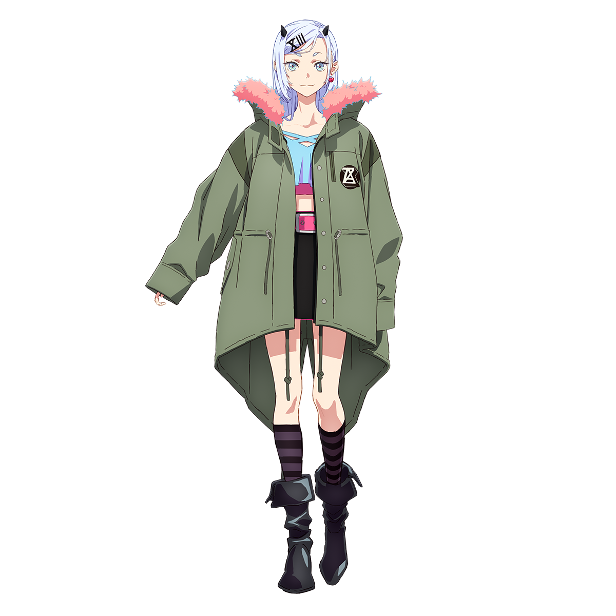 Official character illustration of Thirteen.