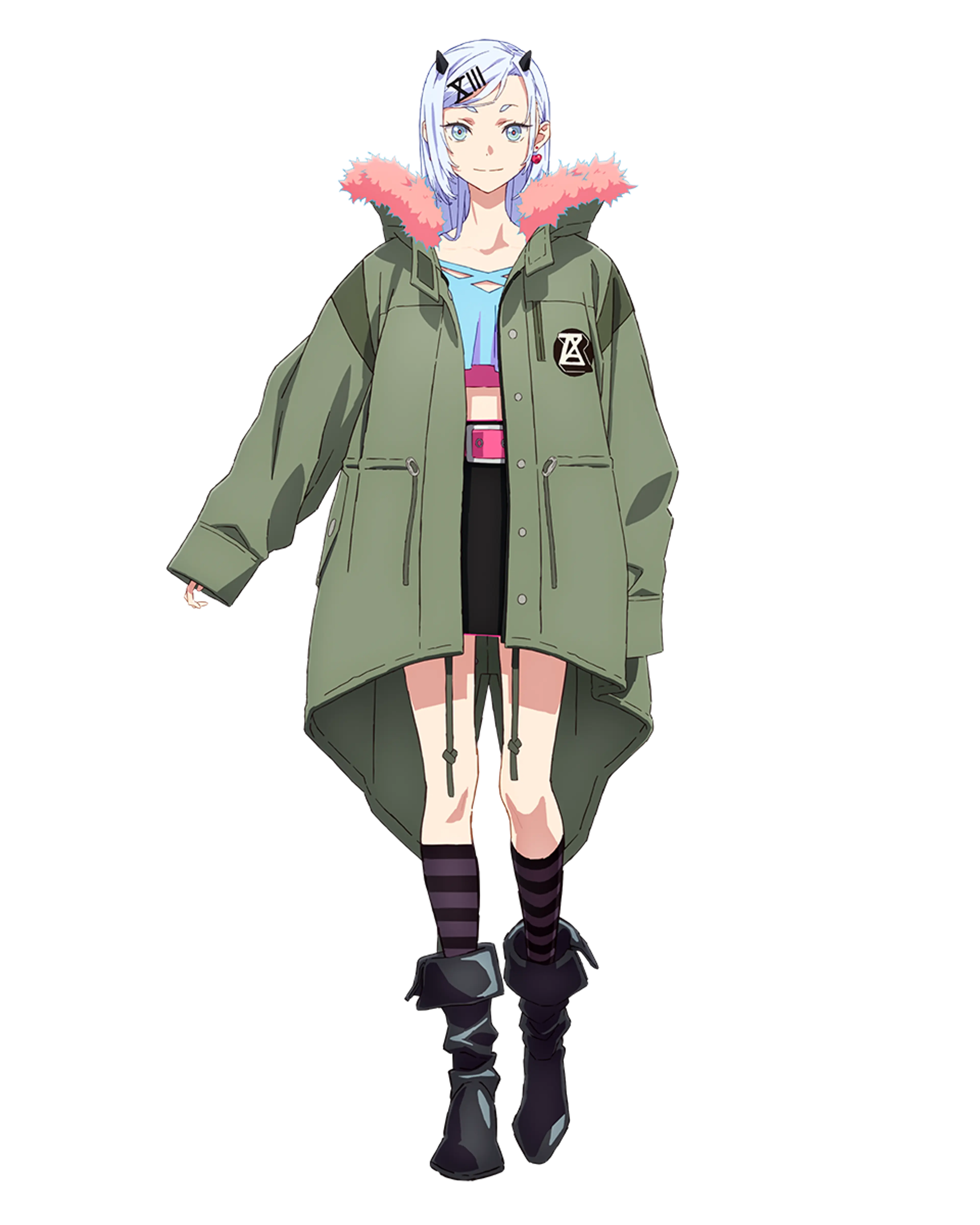 Official character illustration of Thirteen.