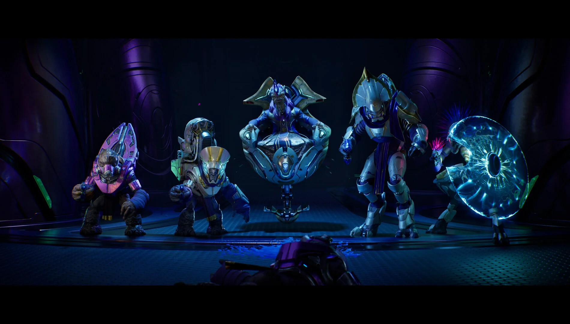 Covenant enemies in an official Halo Campaign Evolved screenshot