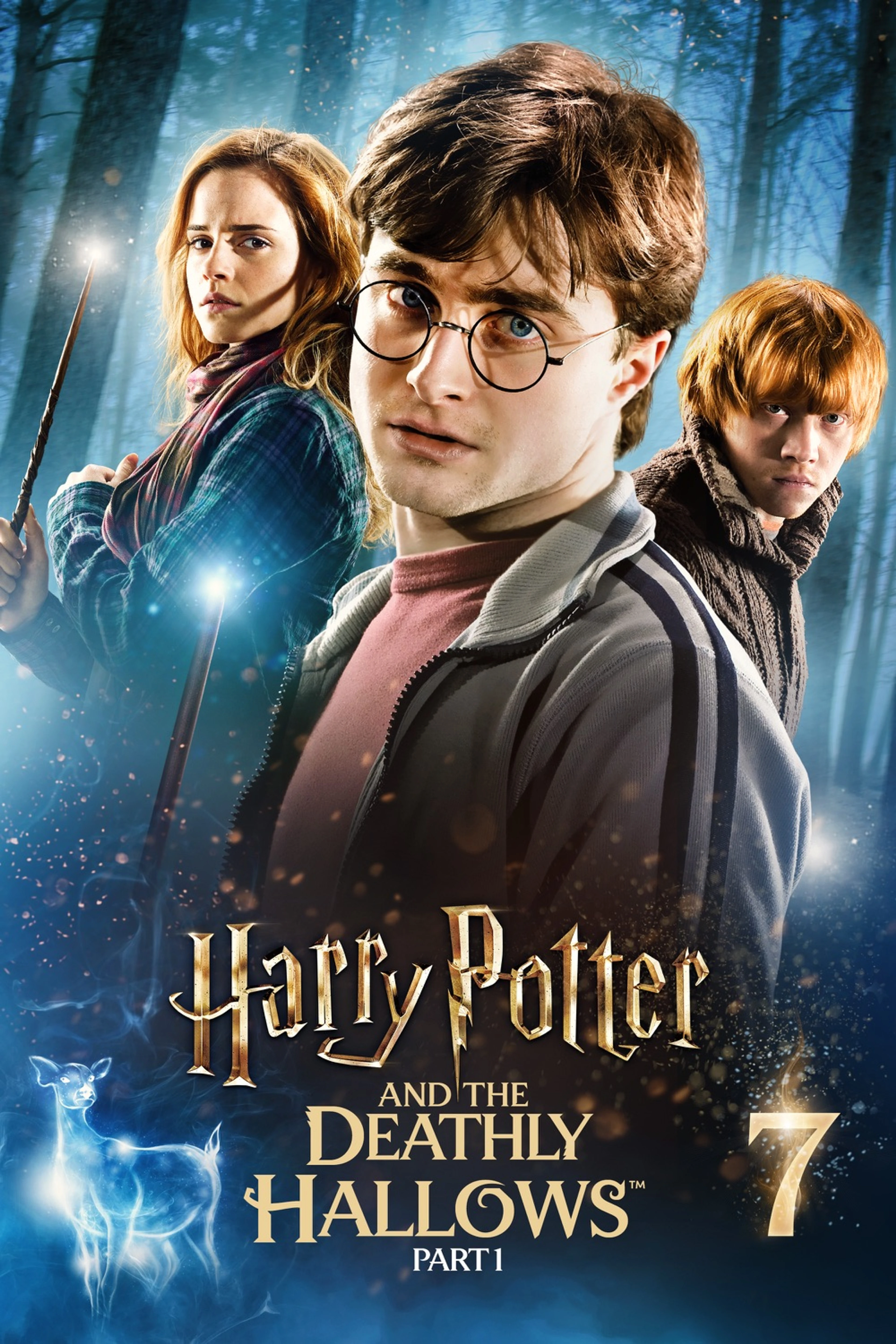 Official cover for Harry Potter and the Deathly Hallows, Part 1.