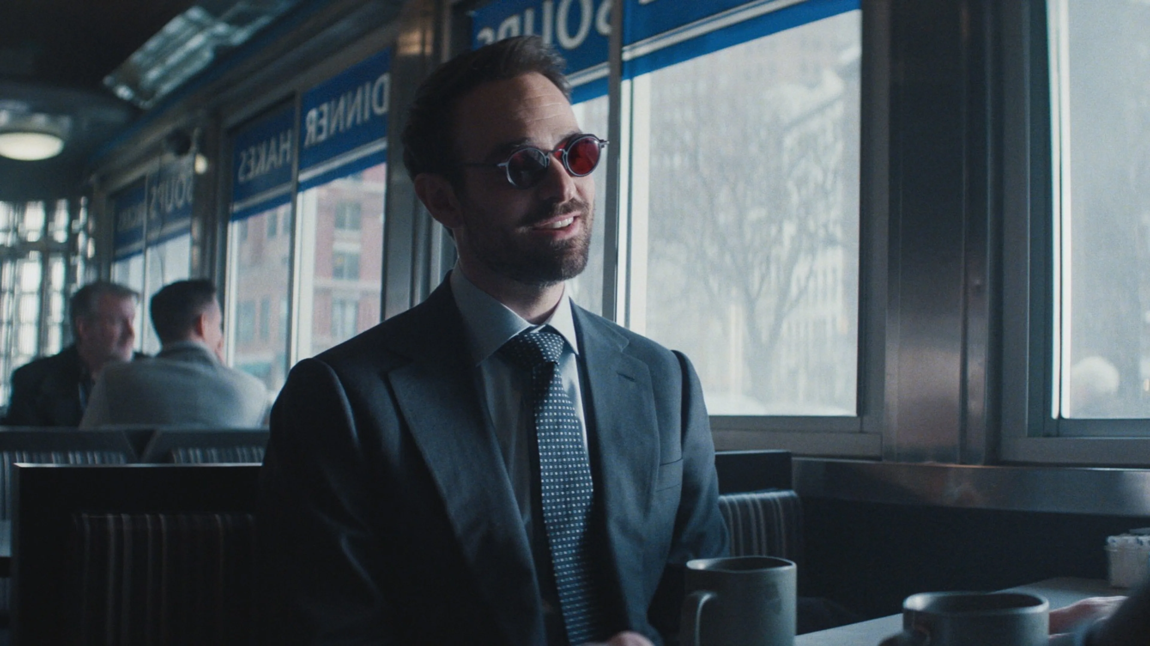 Charlie Cox as Matt Murdock in Daredevil: Born Again.