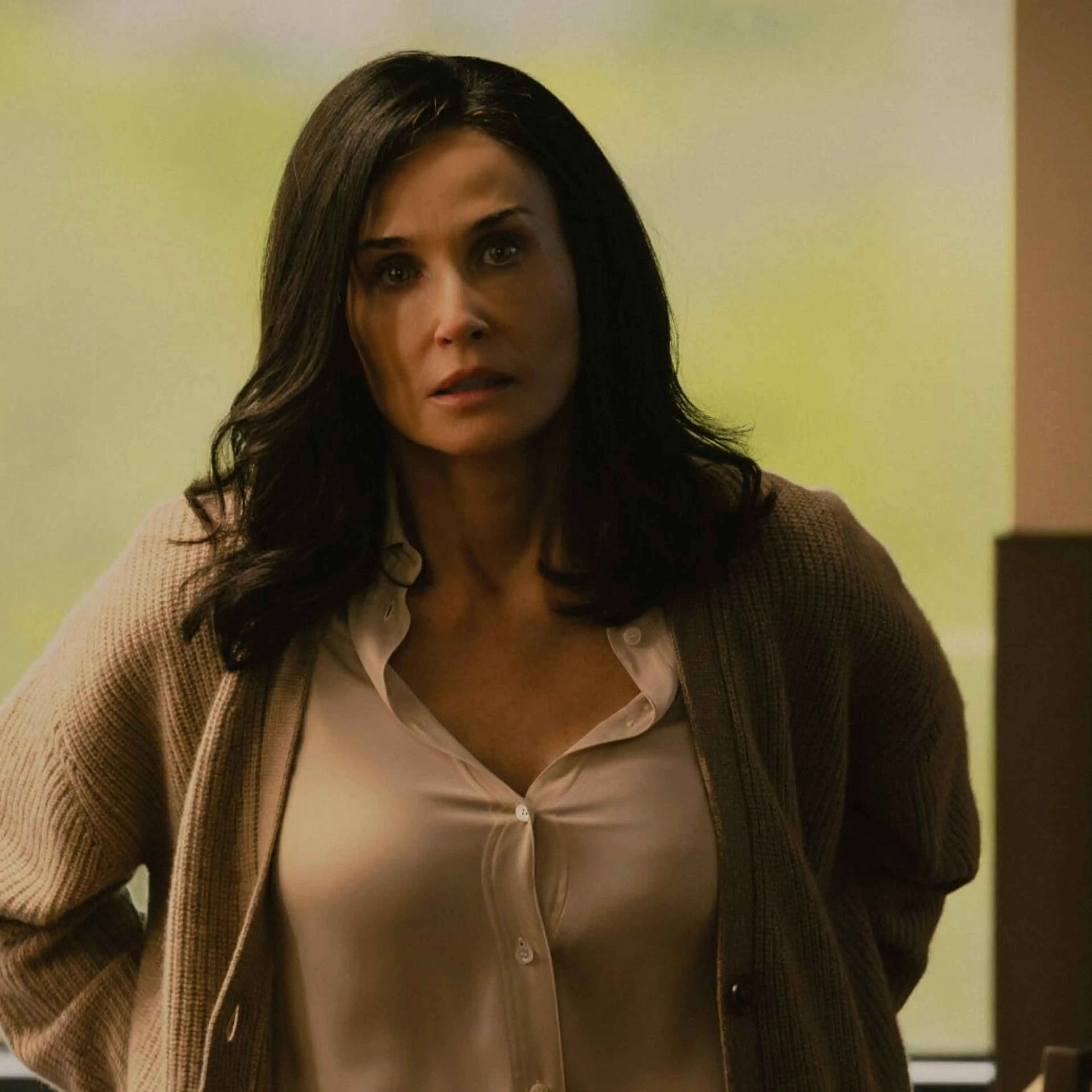 Demi Moore as Cami Miller in Landman.