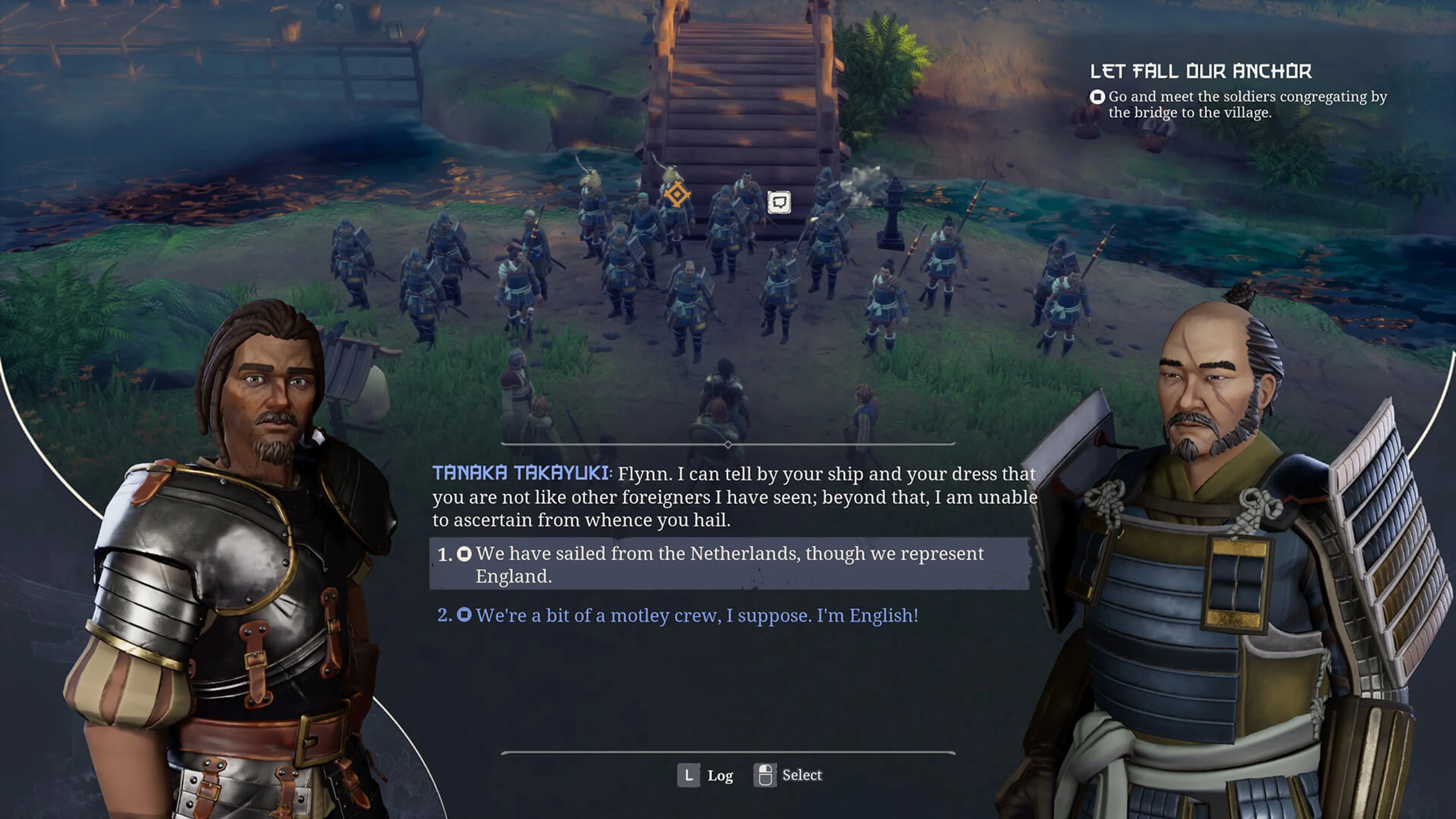 Expeditions: Samurai guide hub