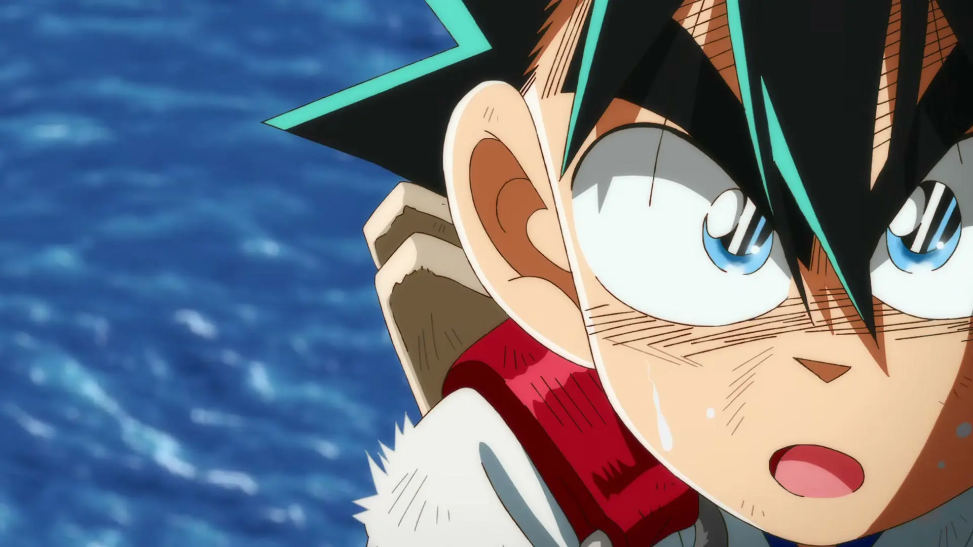 Yaiba Kurogane stares ahead in YAIBA: Samurai Legend.