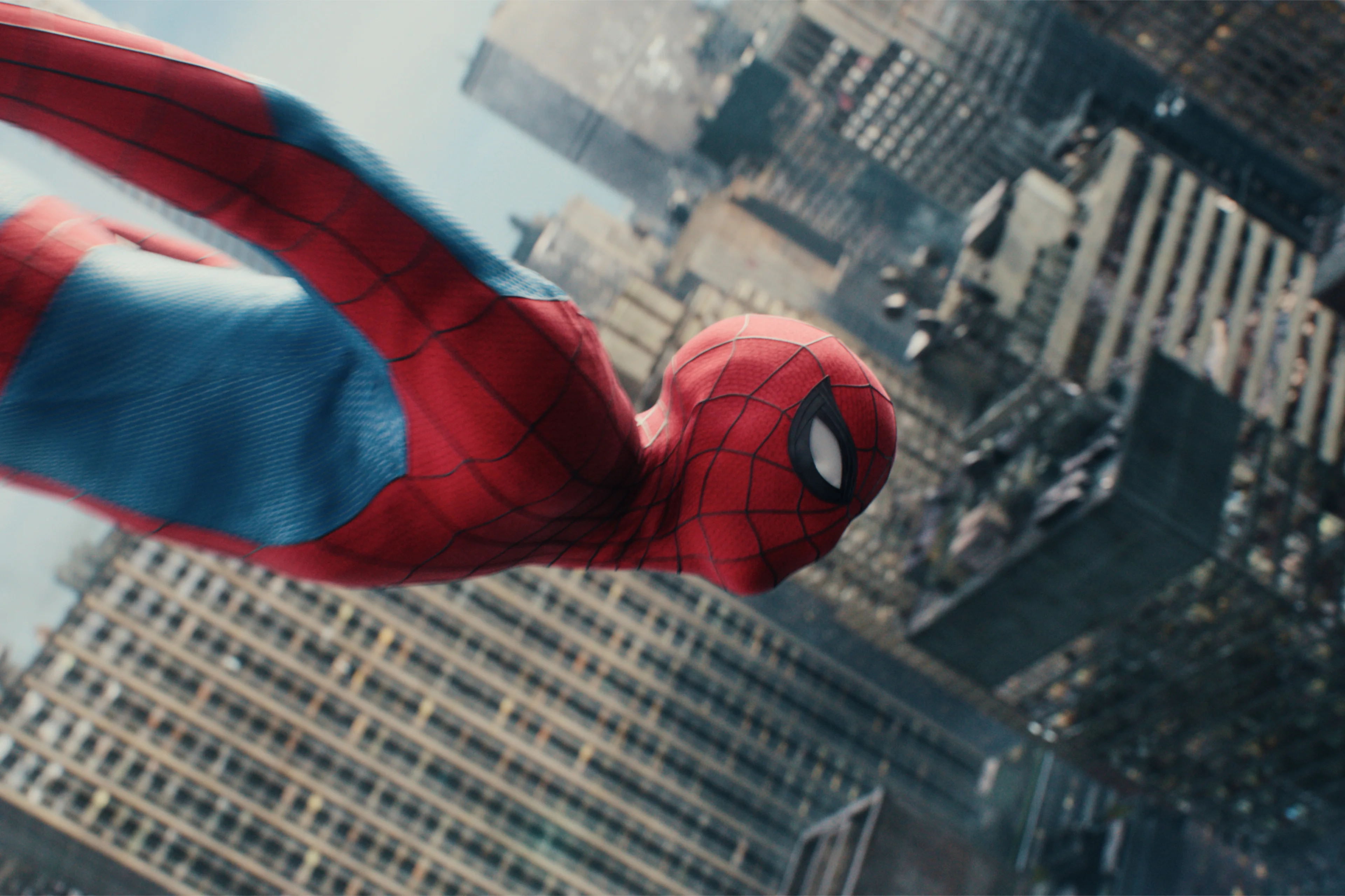 Tom Holland's Spider-Man swings through New York in Spider-Man: Brand New Day.